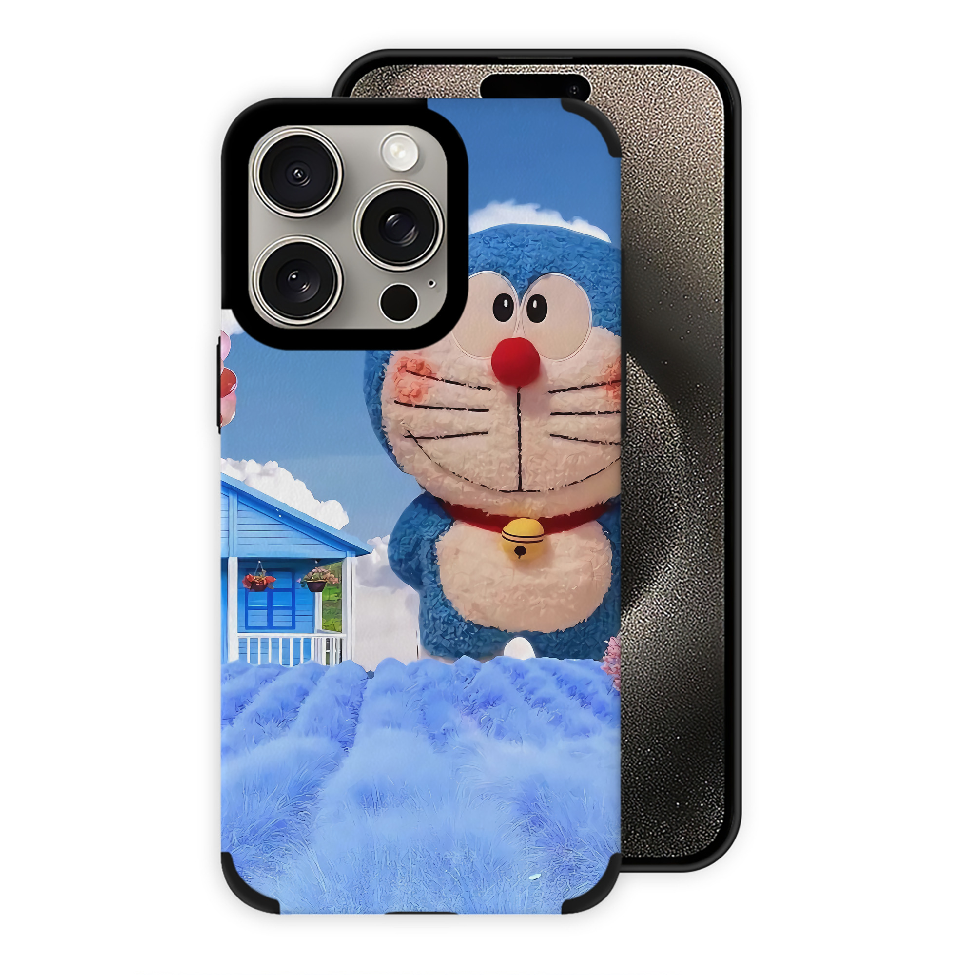 （画像用） ドラえもん Doraemon 【iPhone15ProMax対応】 PUレザー スマホケース 耐衝撃＆黄変防止