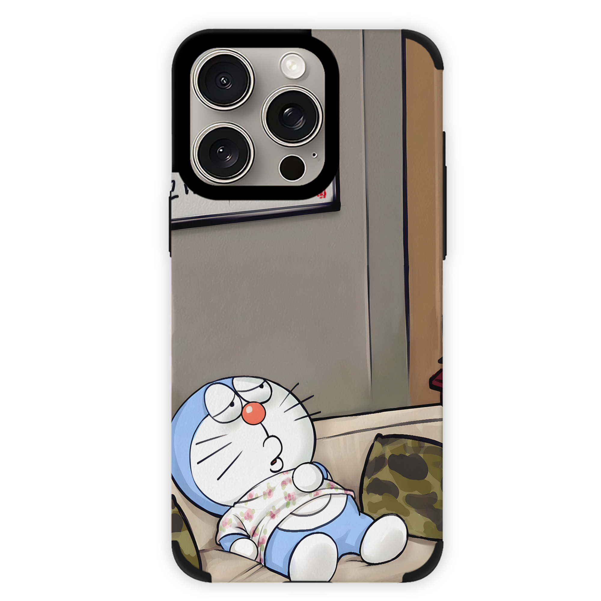 （画像用） ドラえもん Doraemon 【iPhone15ProMax対応】 PUレザー スマホケース 耐衝撃＆黄変防止