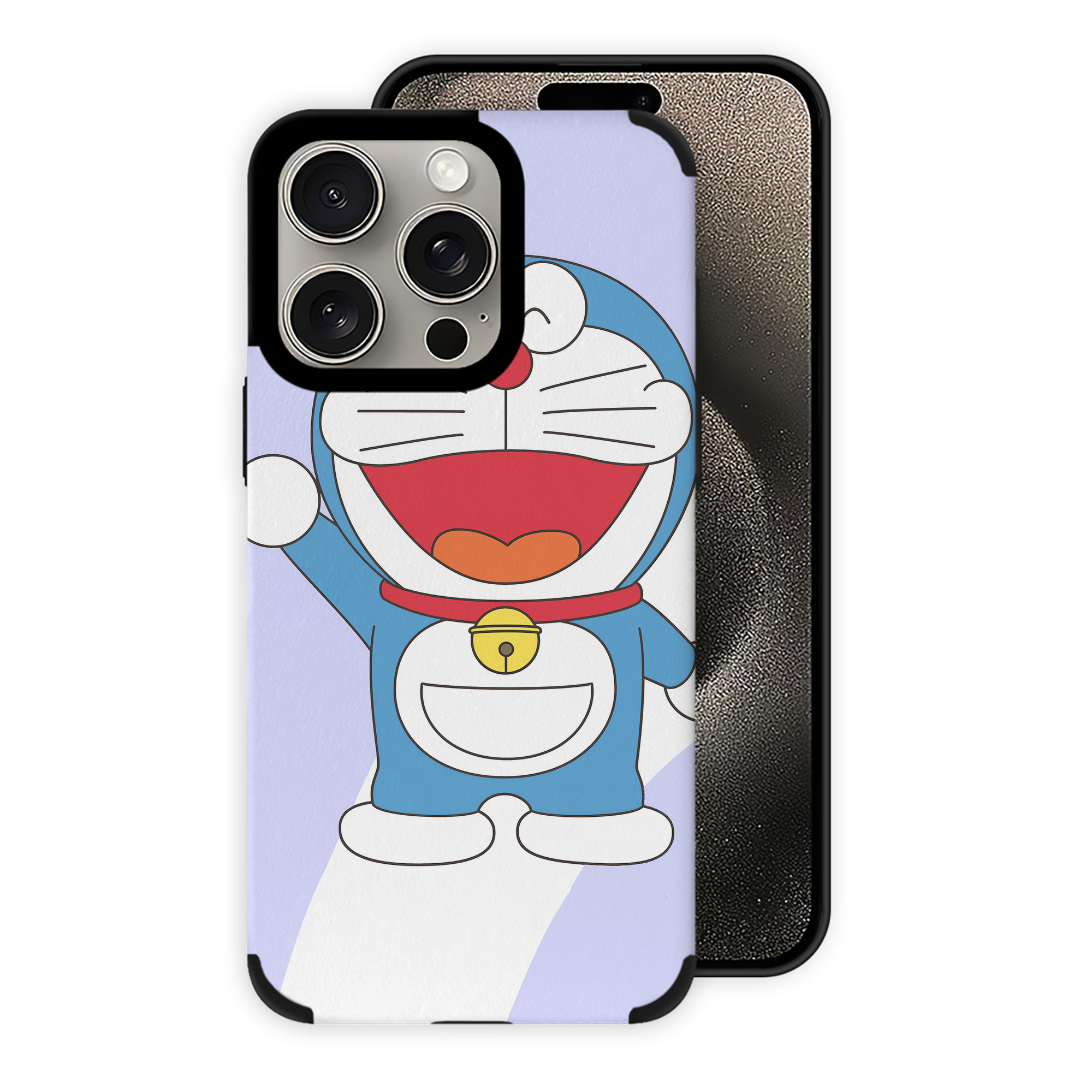 （画像用） ドラえもん Doraemon 【iPhone15ProMax対応】 PUレザー スマホケース 耐衝撃＆黄変防止