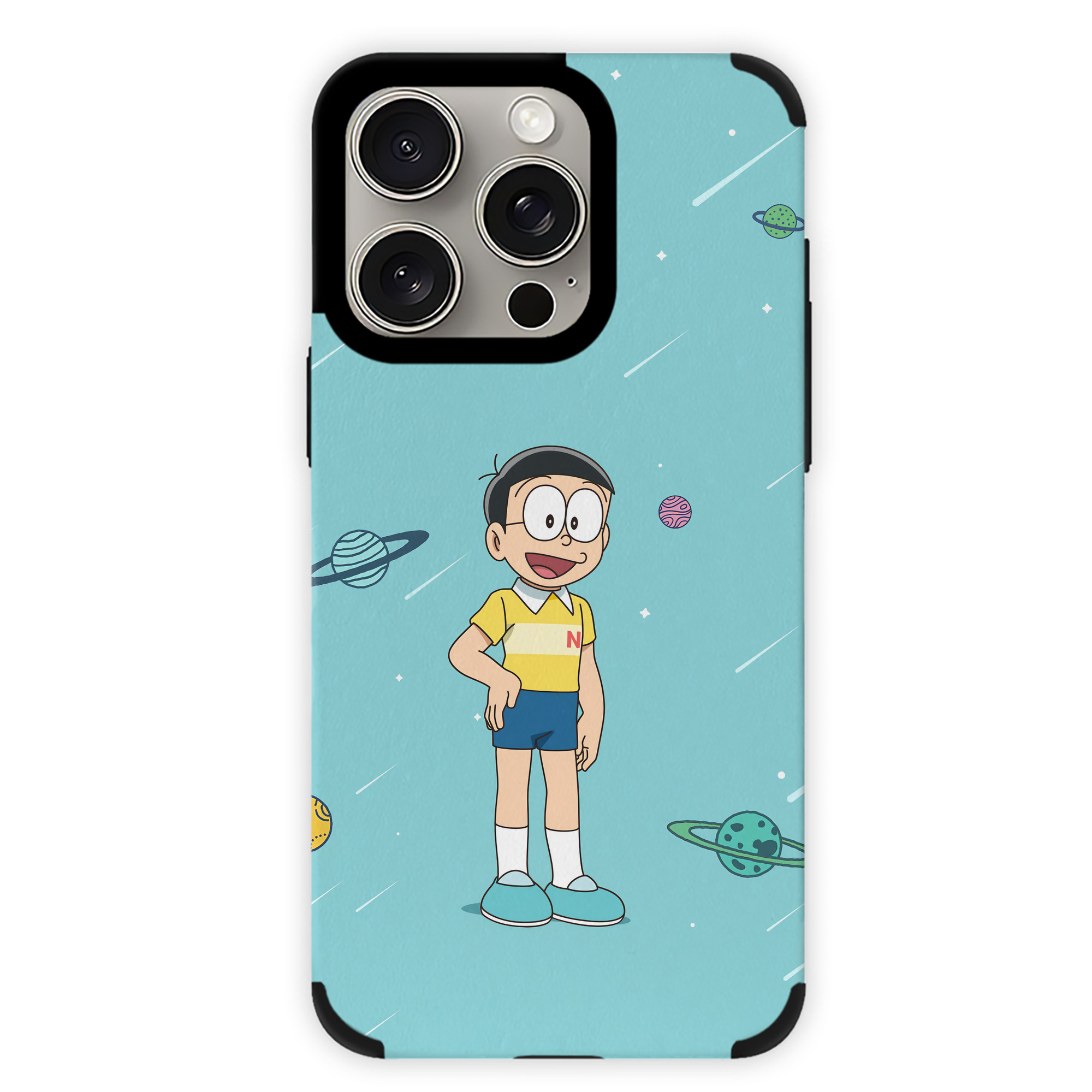 （画像用） ドラえもん Doraemon 【iPhone15ProMax対応】 PUレザー スマホケース 耐衝撃＆黄変防止