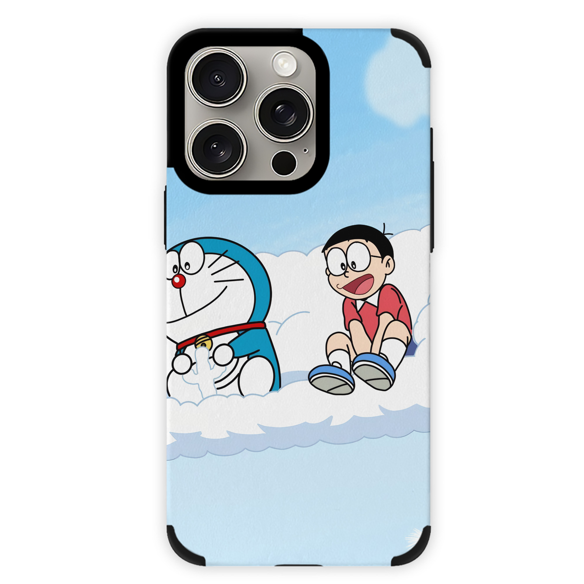 （画像用） ドラえもん Doraemon 【iPhone15ProMax対応】 PUレザー スマホケース 耐衝撃＆黄変防止