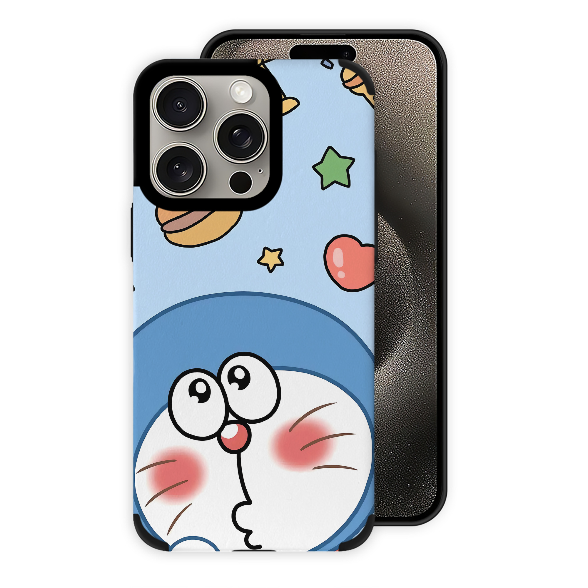 （画像用） ドラえもん Doraemon 【iPhone15ProMax対応】 PUレザー スマホケース 耐衝撃＆黄変防止