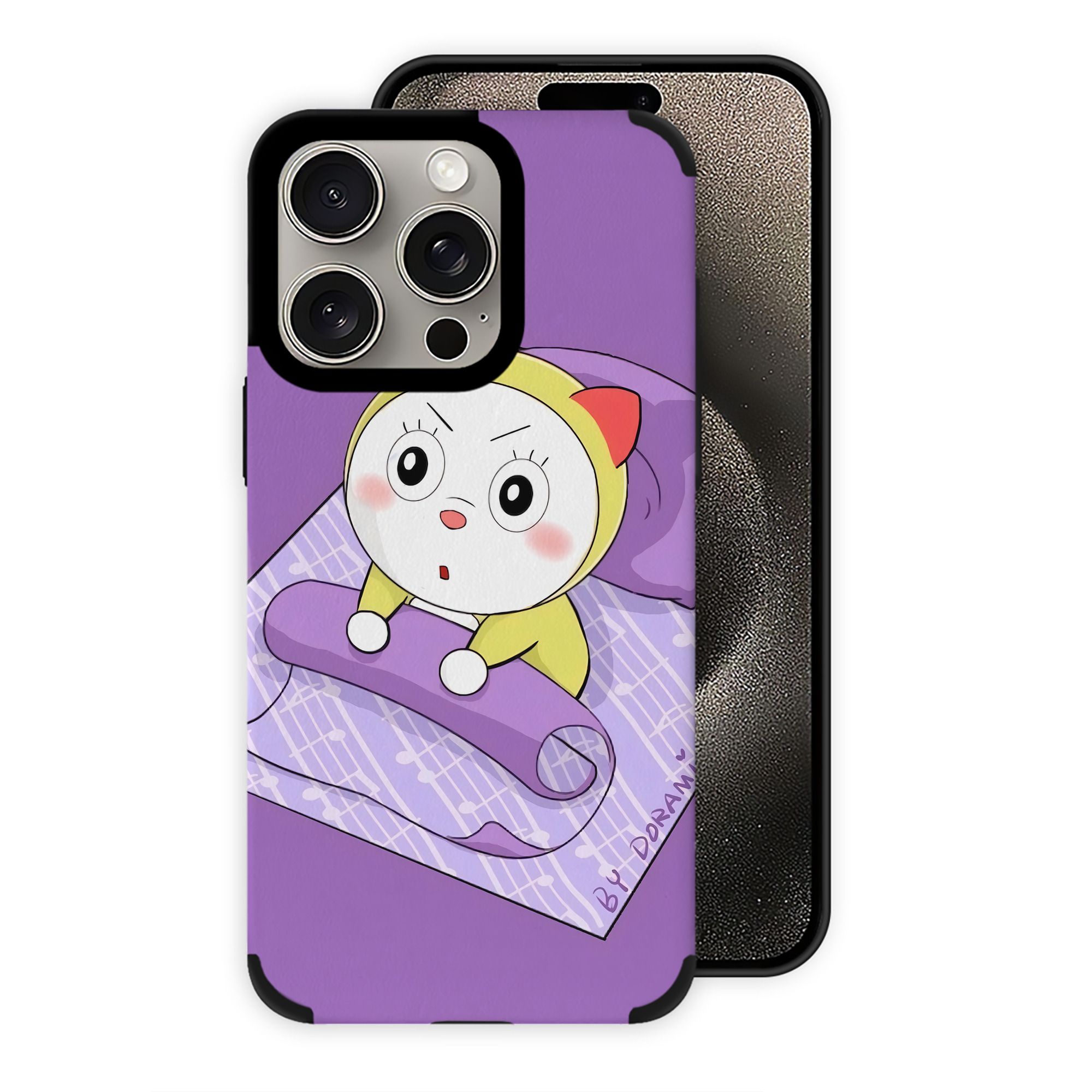 （画像用） ドラえもん Doraemon 【iPhone15ProMax対応】 PUレザー スマホケース 耐衝撃＆黄変防止