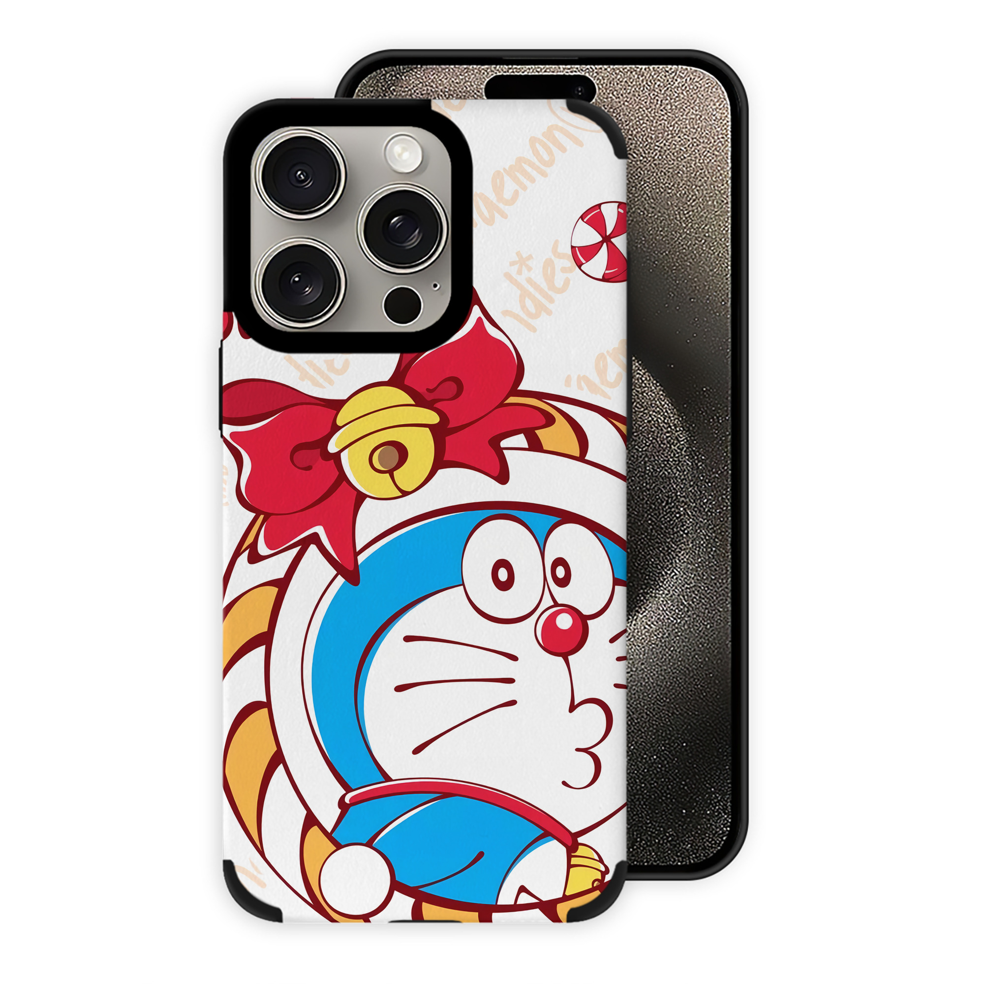 （画像用） ドラえもん Doraemon 【iPhone15ProMax対応】 PUレザー スマホケース 耐衝撃＆黄変防止