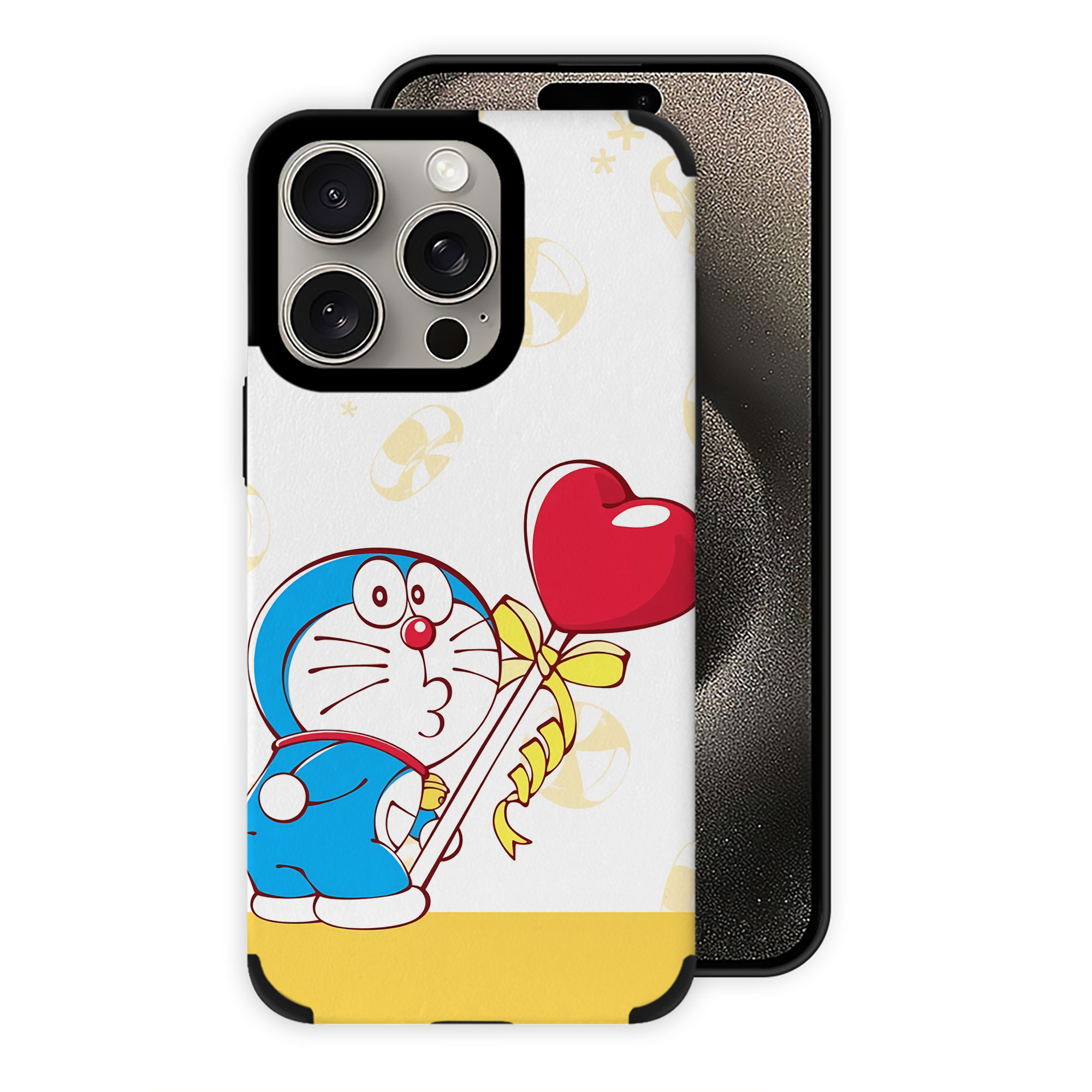 （画像用） ドラえもん Doraemon 【iPhone15ProMax対応】 PUレザー スマホケース 耐衝撃＆黄変防止