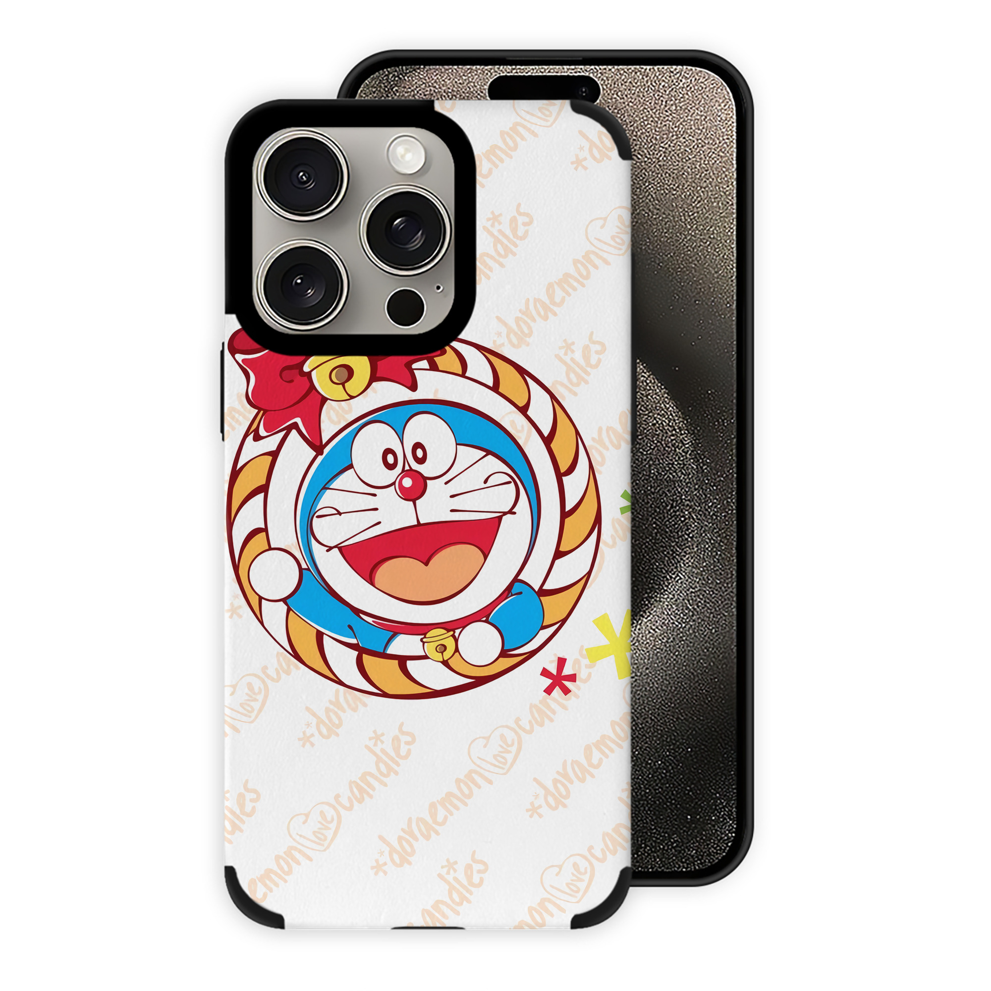 （画像用） ドラえもん Doraemon 【iPhone15ProMax対応】 PUレザー スマホケース 耐衝撃＆黄変防止