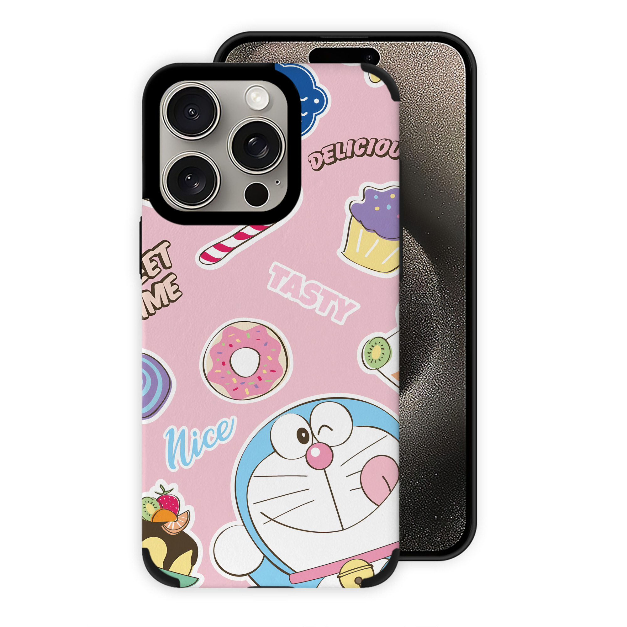 （画像用） ドラえもん Doraemon 【iPhone15ProMax対応】 PUレザー スマホケース 耐衝撃＆黄変防止
