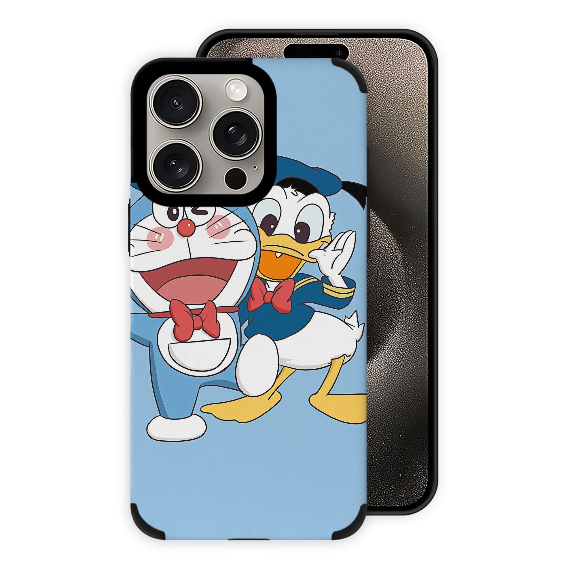 （画像用） ドラえもん Doraemon 【iPhone15ProMax対応】 PUレザー スマホケース 耐衝撃＆黄変防止
