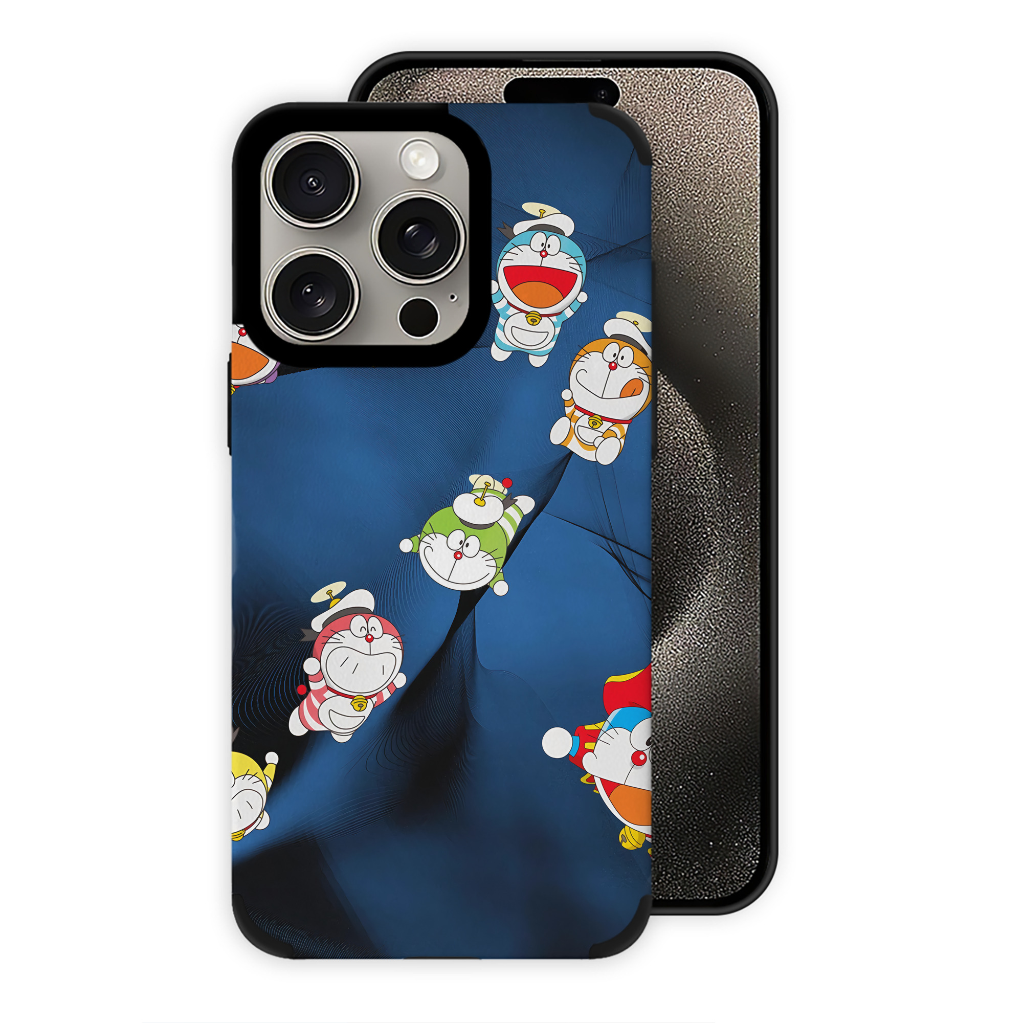 （画像用） ドラえもん Doraemon 【iPhone15ProMax対応】 PUレザー スマホケース 耐衝撃＆黄変防止