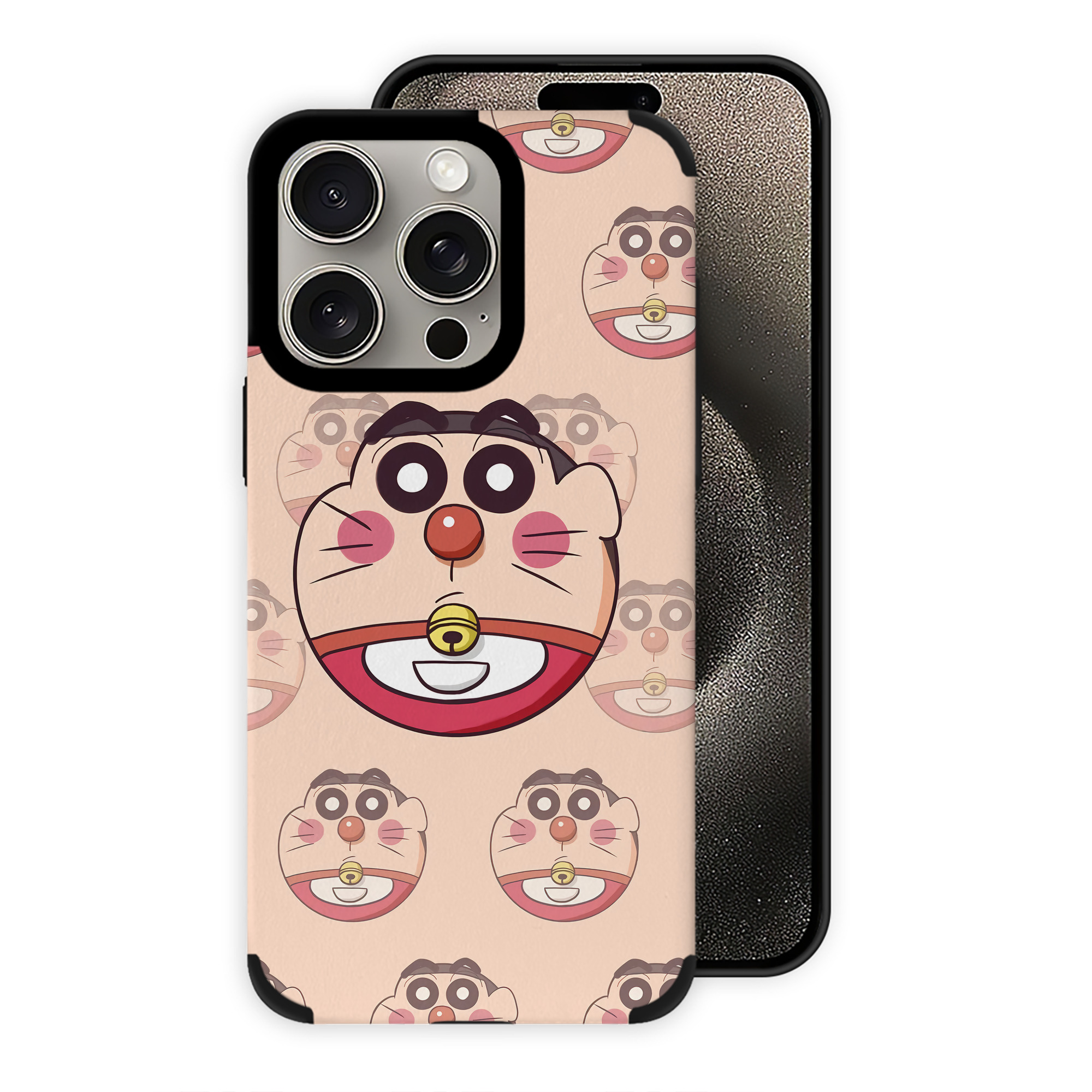 （画像用） ドラえもん Doraemon 【iPhone15ProMax対応】 PUレザー スマホケース 耐衝撃＆黄変防止