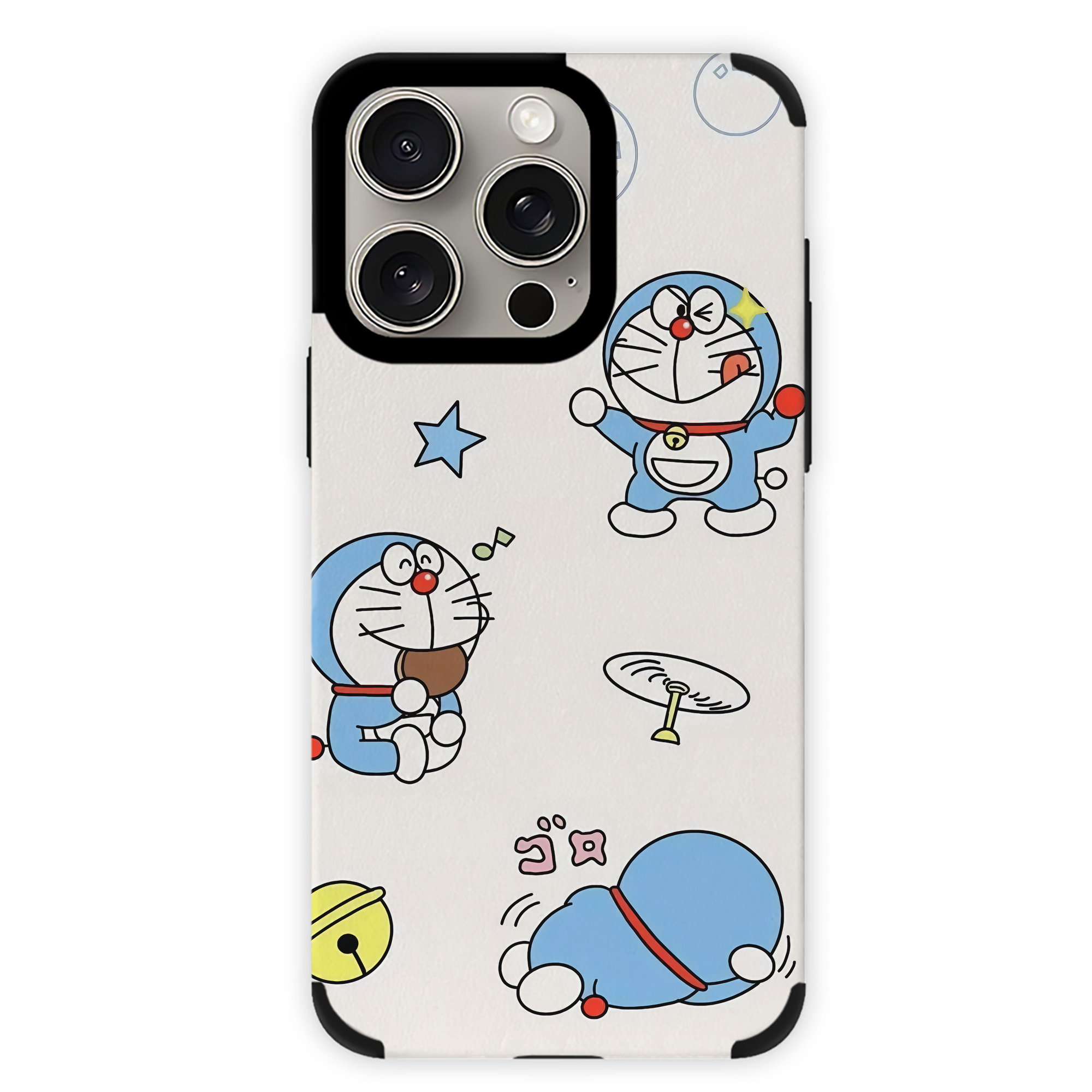 （画像用） ドラえもん Doraemon 【iPhone15ProMax対応】 PUレザー スマホケース 耐衝撃＆黄変防止