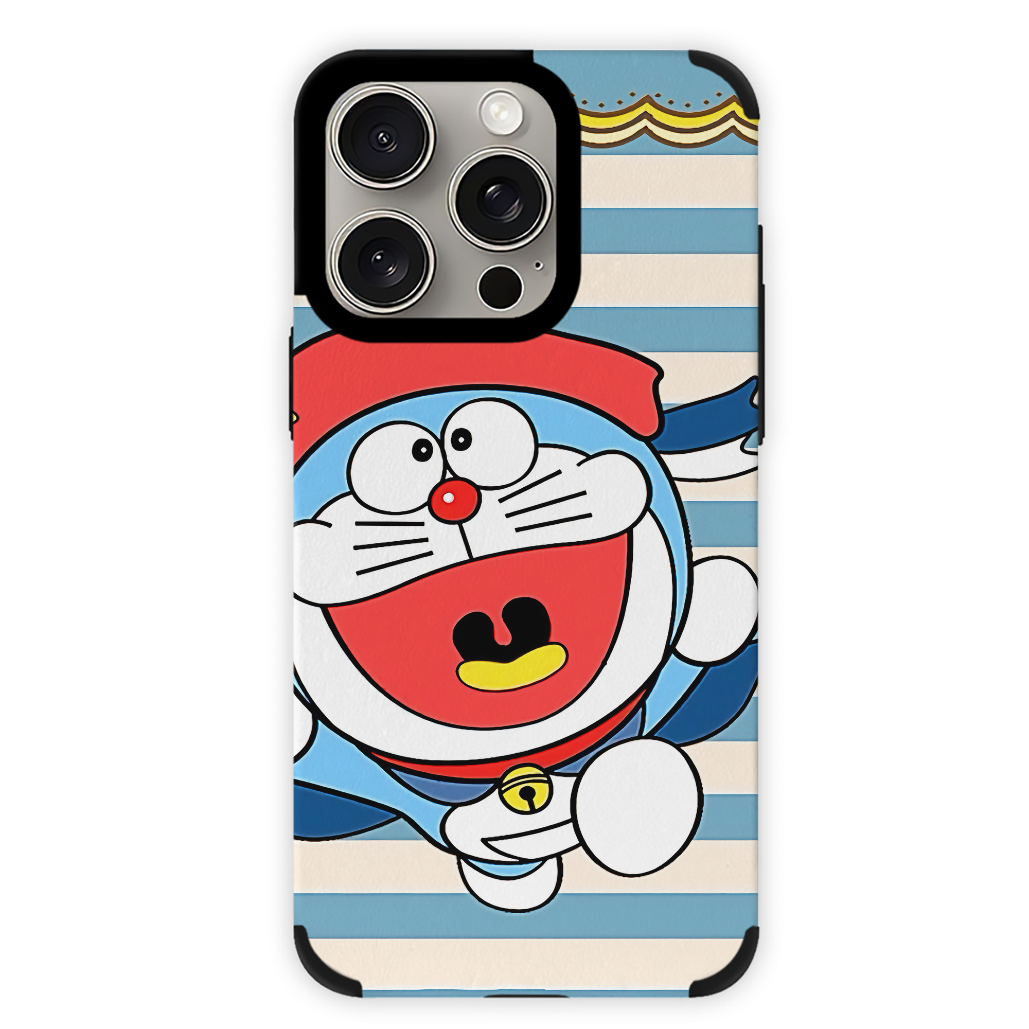 （画像用） ドラえもん Doraemon 【iPhone15ProMax対応】 PUレザー スマホケース 耐衝撃＆黄変防止
