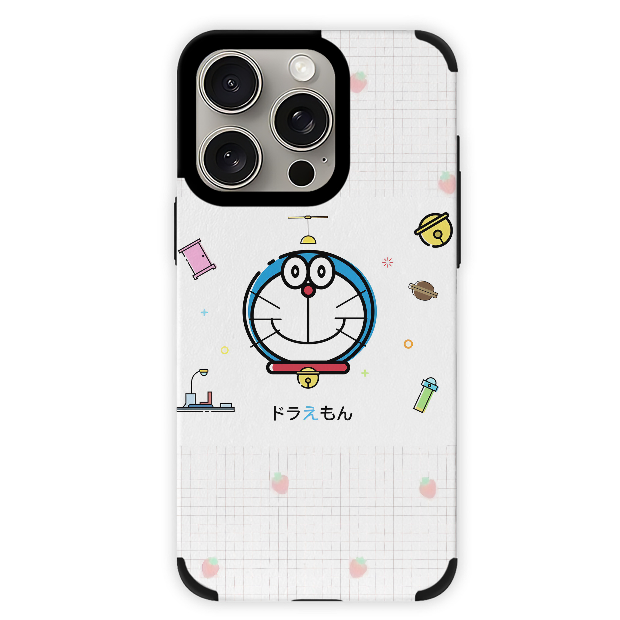 （画像用） ドラえもん Doraemon 【iPhone15ProMax対応】 PUレザー スマホケース 耐衝撃＆黄変防止