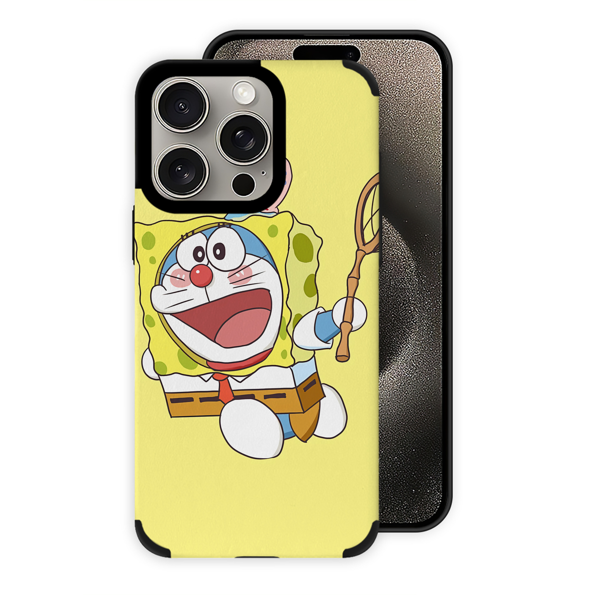 （画像用） ドラえもん Doraemon 【iPhone15ProMax対応】 PUレザー スマホケース 耐衝撃＆黄変防止
