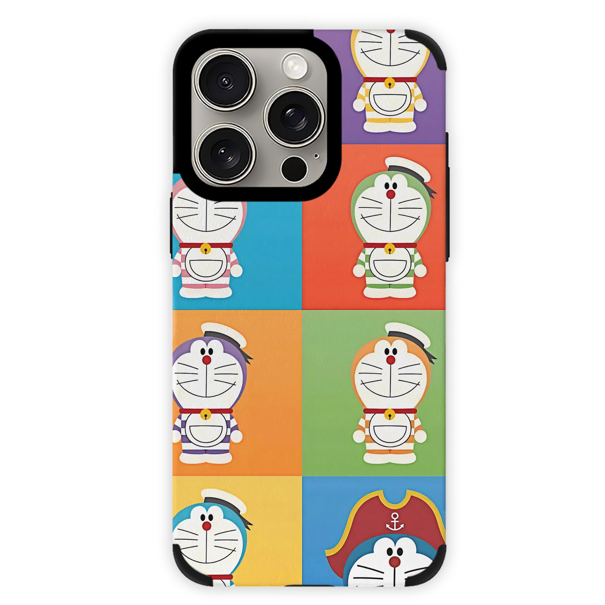 （画像用） ドラえもん Doraemon 【iPhone15ProMax対応】 PUレザー スマホケース 耐衝撃＆黄変防止