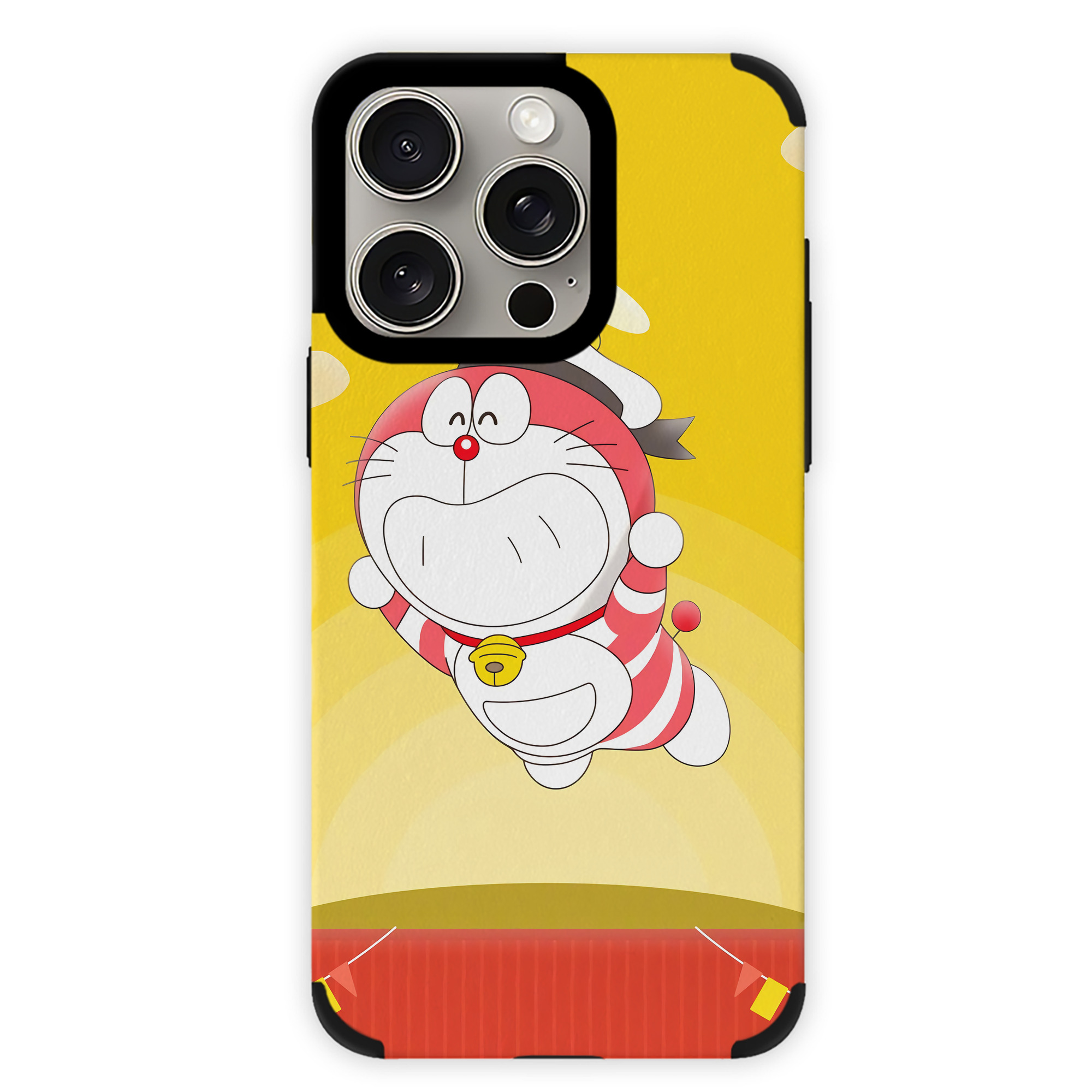 （画像用） ドラえもん Doraemon 【iPhone15ProMax対応】 PUレザー スマホケース 耐衝撃＆黄変防止
