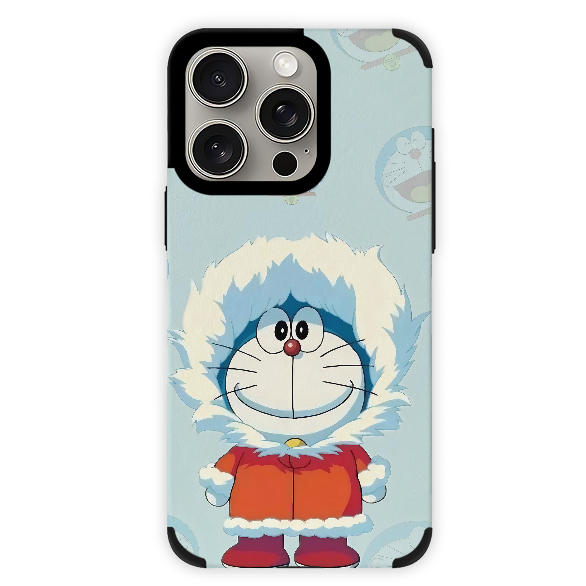 （画像用） ドラえもん Doraemon 【iPhone15ProMax対応】 PUレザー スマホケース 耐衝撃＆黄変防止