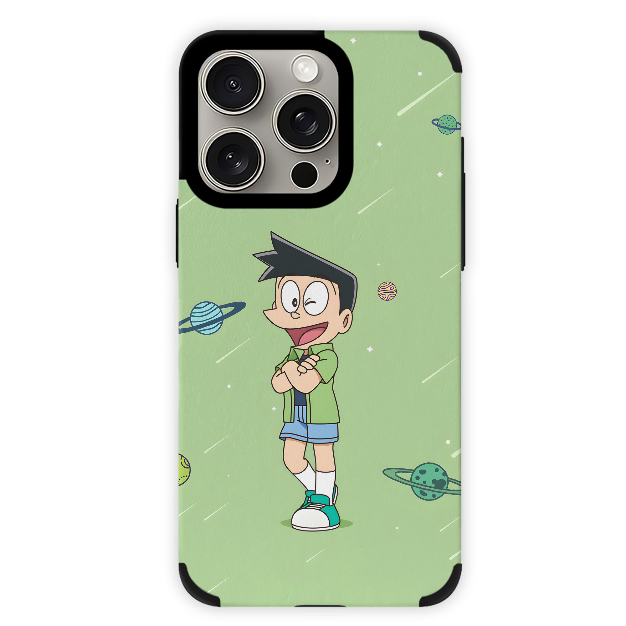 （画像用） ドラえもん Doraemon 【iPhone15ProMax対応】 PUレザー スマホケース 耐衝撃＆黄変防止