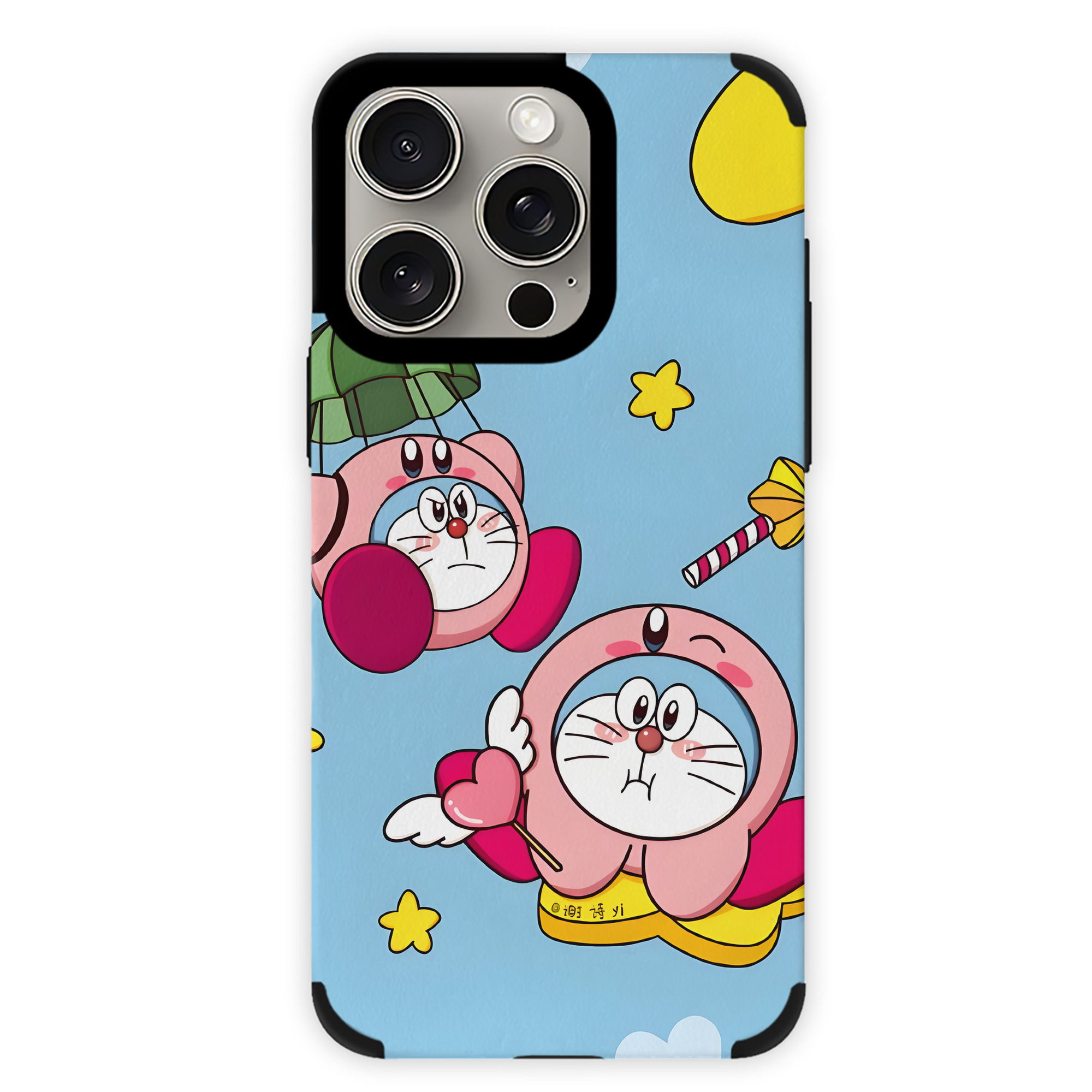 （画像用） ドラえもん Doraemon 【iPhone15ProMax対応】 PUレザー スマホケース 耐衝撃＆黄変防止