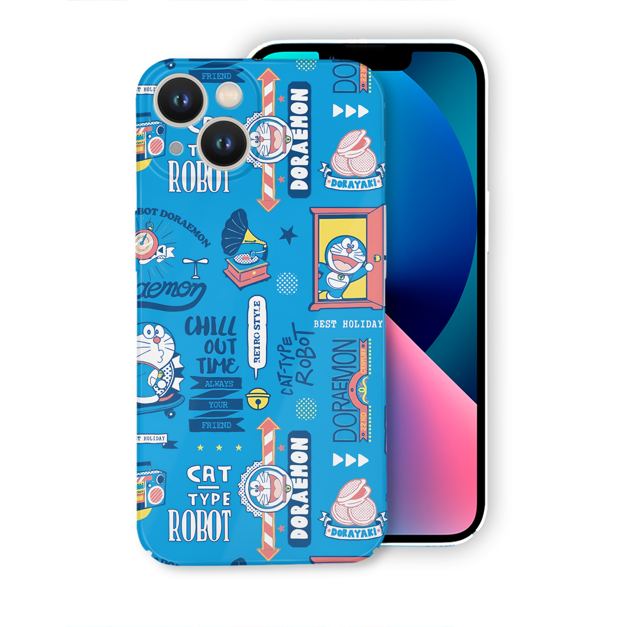 （画像用） ドラえもん Doraemon 【iPhone 14シリーズ対応】ハードケース