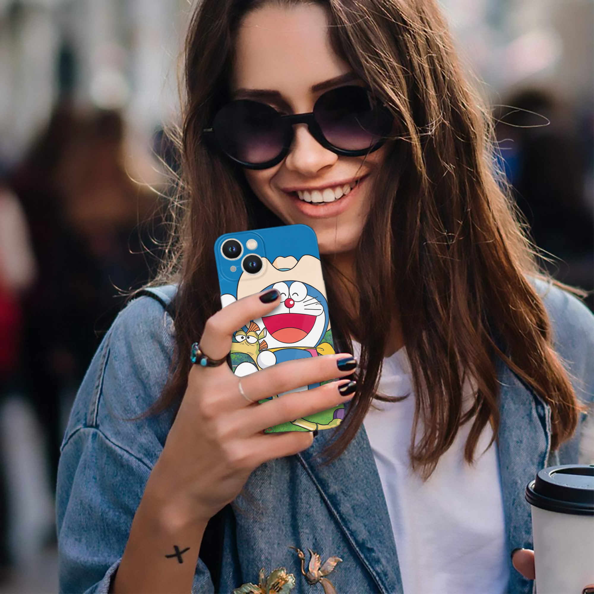 （画像用） ドラえもん Doraemon 【iPhone 14シリーズ対応】ハードケース