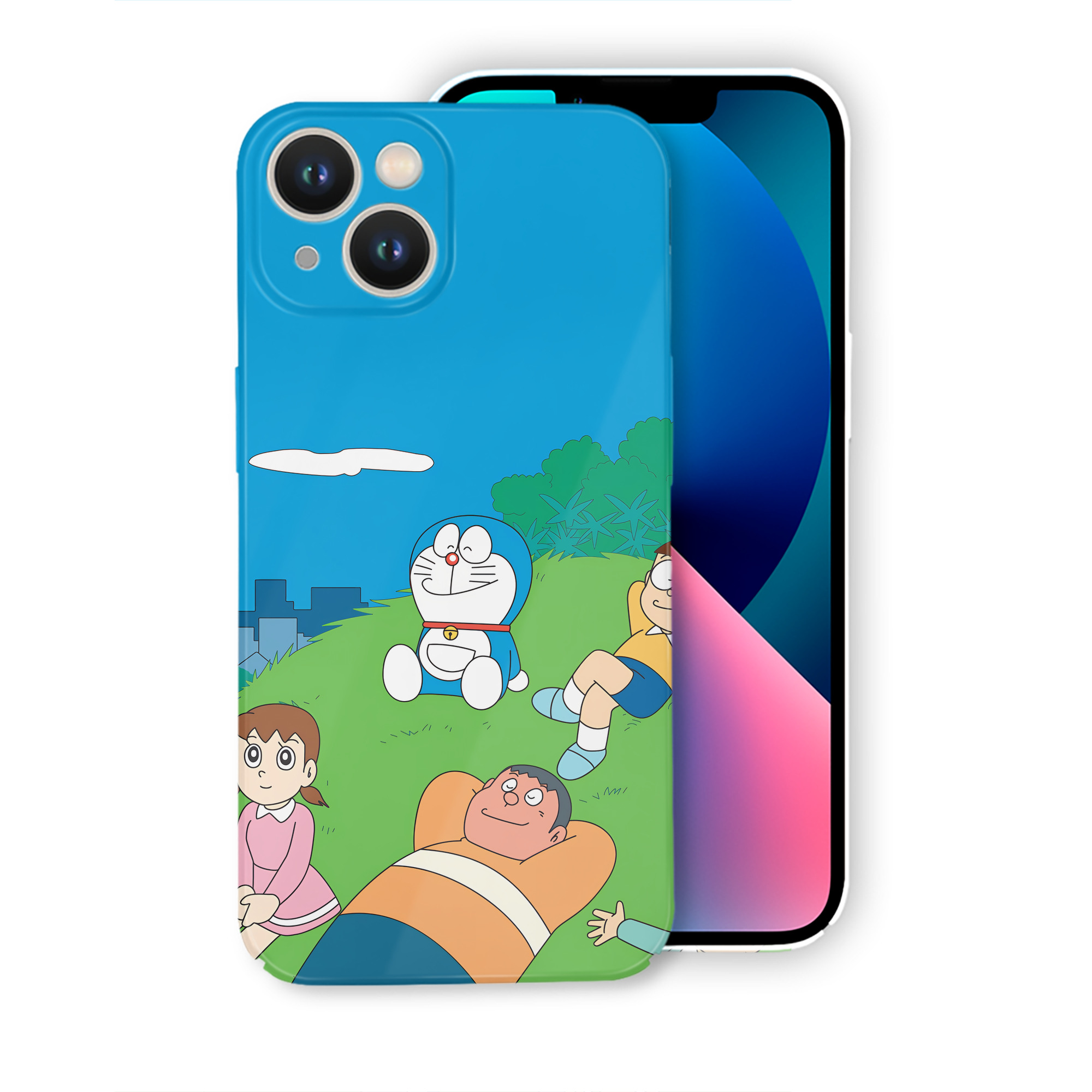 （画像用） ドラえもん Doraemon 【iPhone 14シリーズ対応】ハードケース