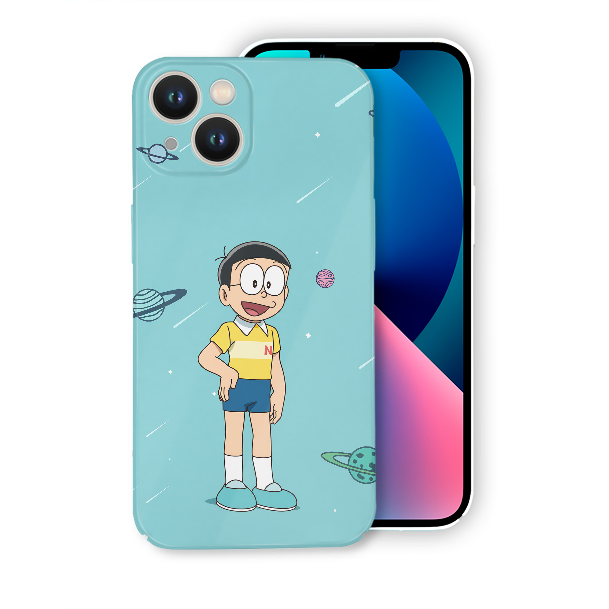 （画像用） ドラえもん Doraemon 【iPhone 14シリーズ対応】ハードケース