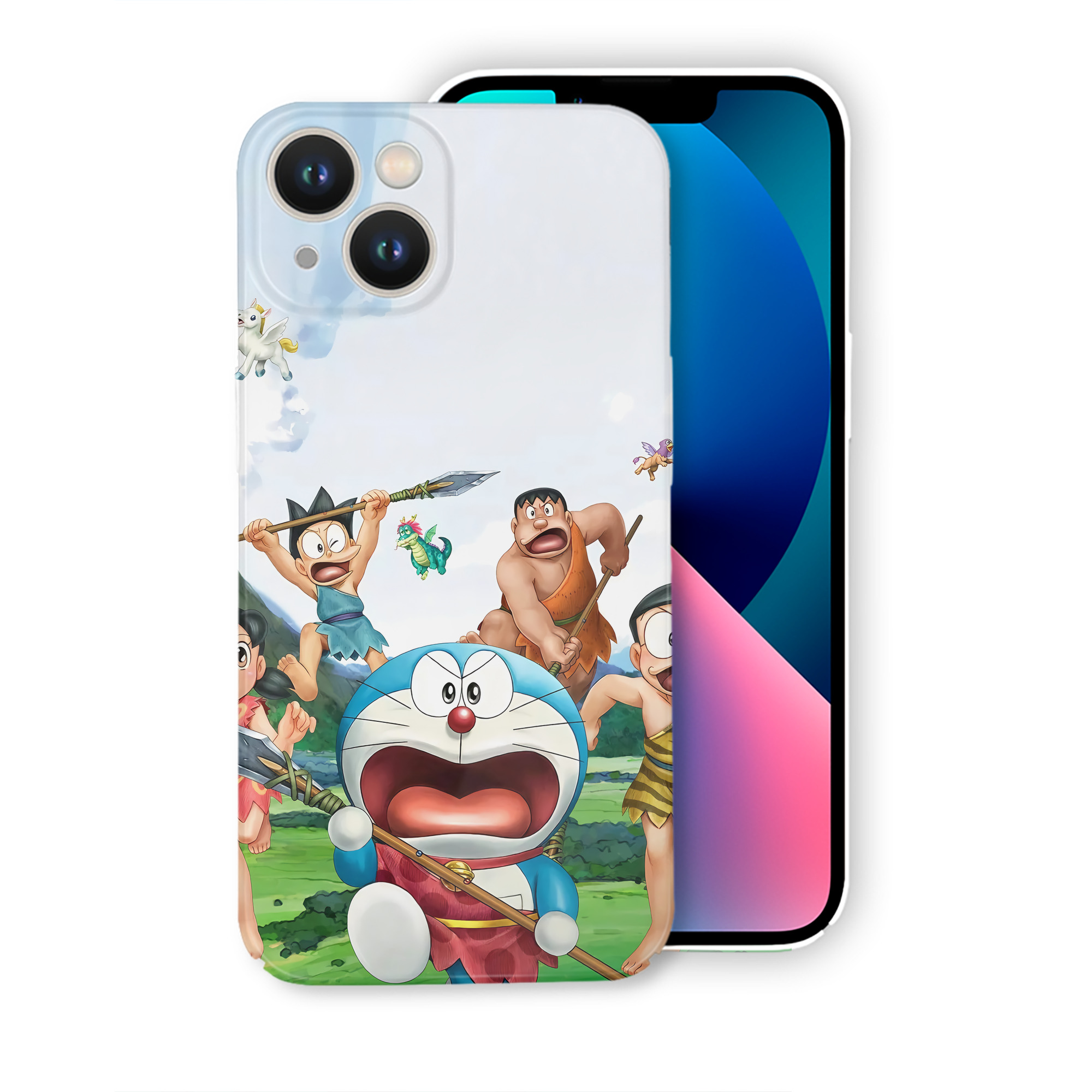 （画像用） ドラえもん Doraemon 【iPhone 14シリーズ対応】ハードケース