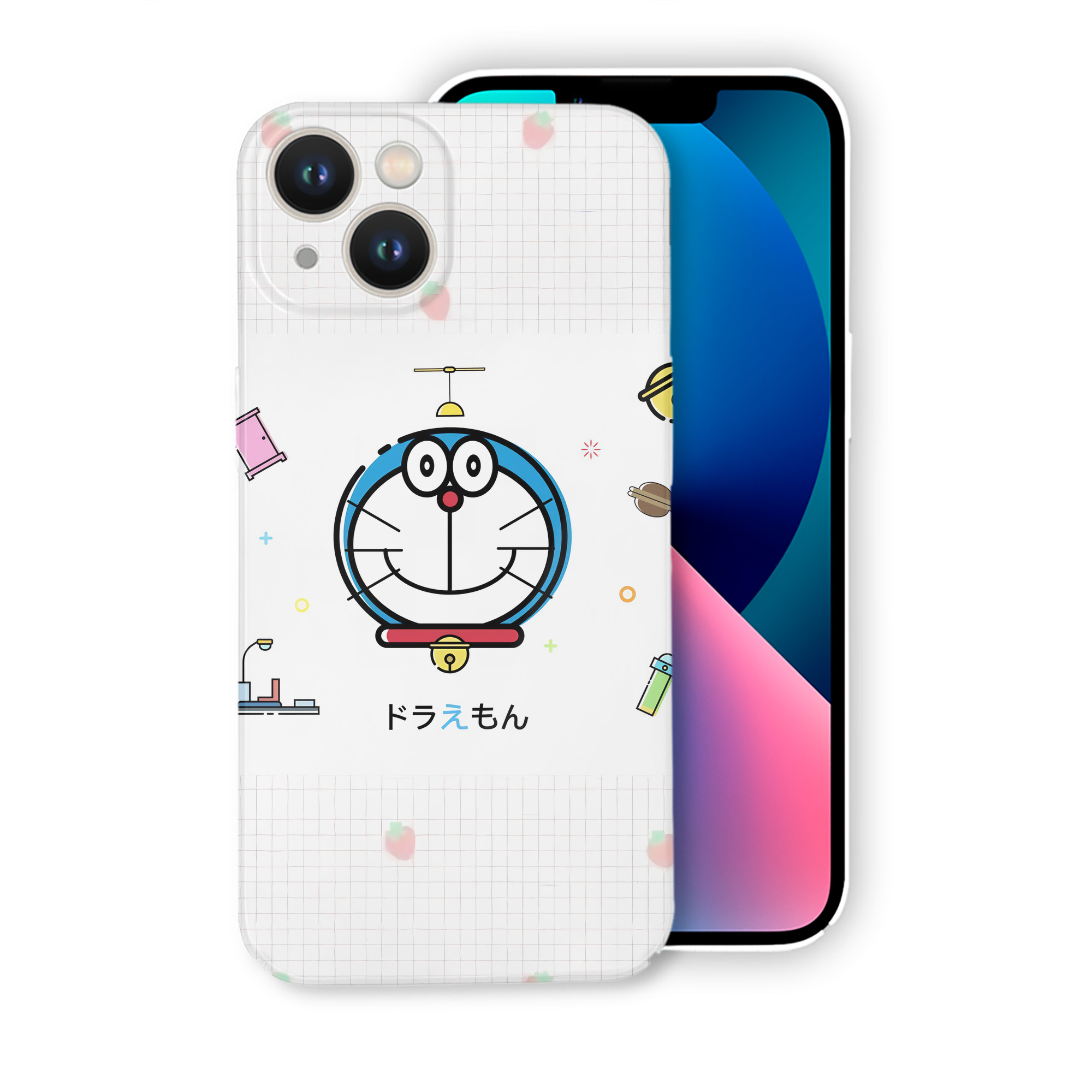 （画像用） ドラえもん Doraemon 【iPhone 14シリーズ対応】ハードケース
