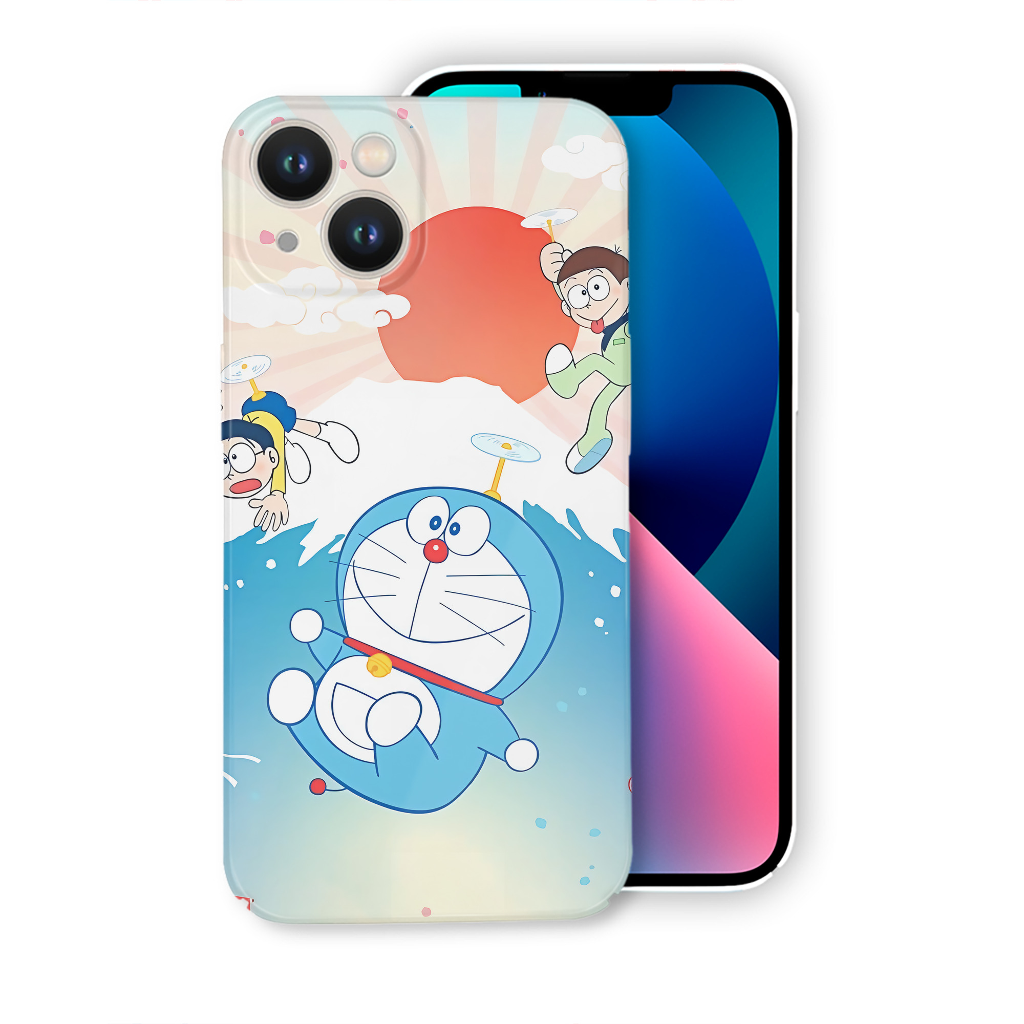 （画像用） ドラえもん Doraemon 【iPhone 14シリーズ対応】ハードケース