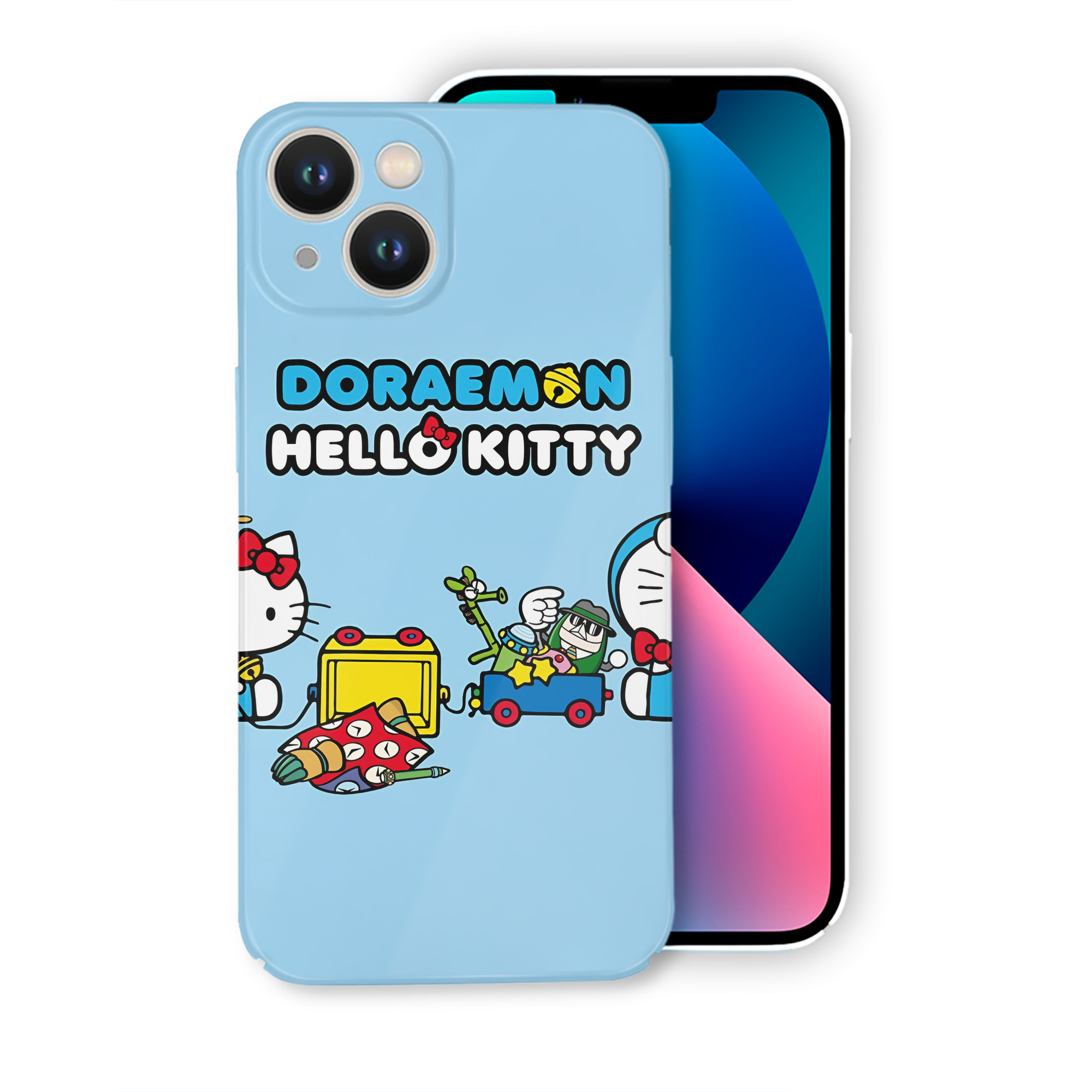 （画像用） ドラえもん Doraemon 【iPhone 14シリーズ対応】ハードケース