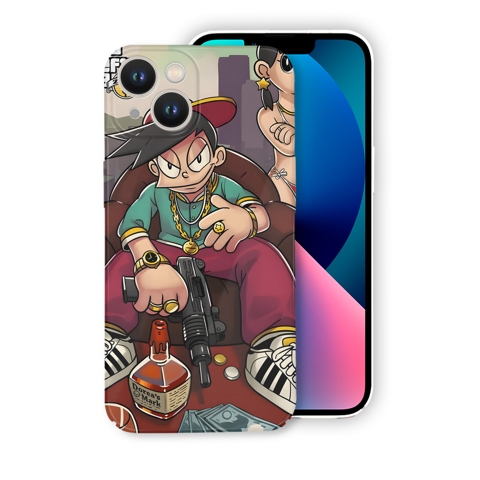 （画像用） ドラえもん Doraemon 【iPhone 14シリーズ対応】ハードケース