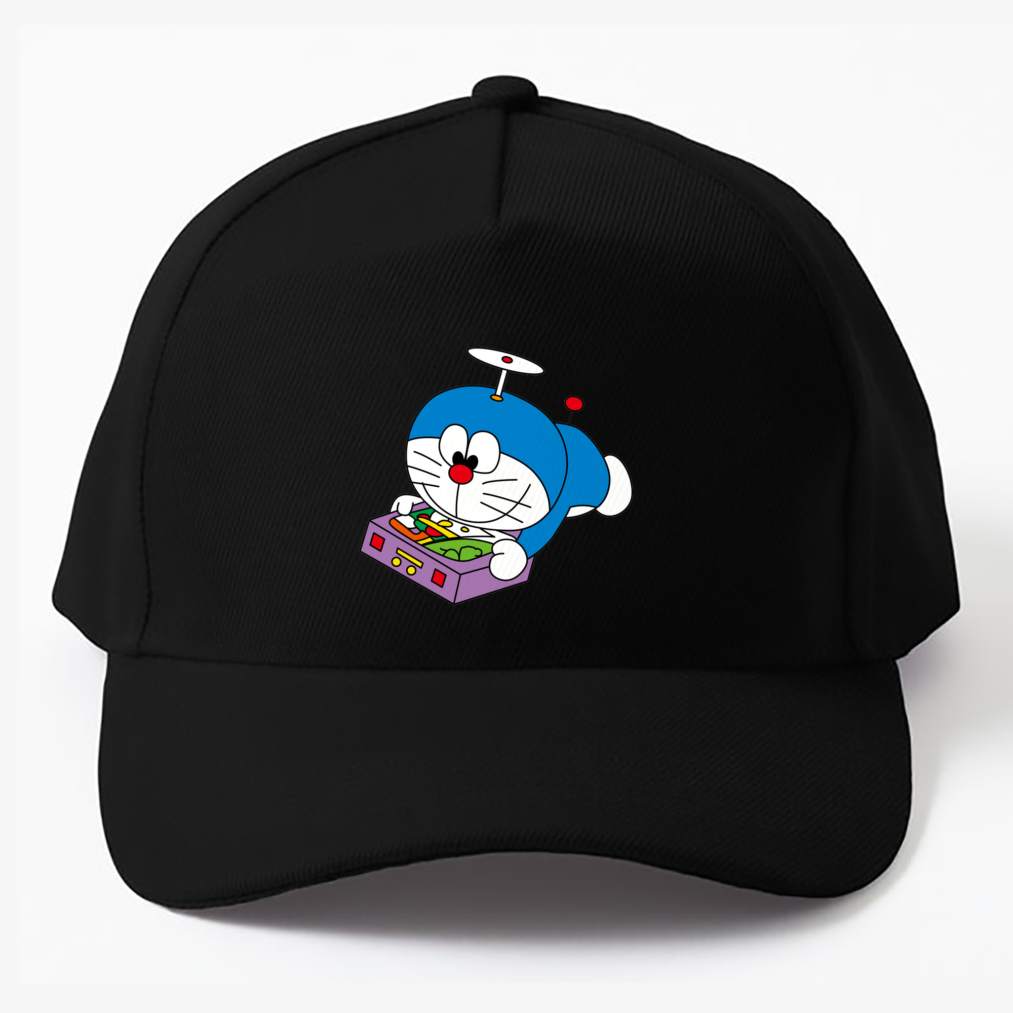 （画像用） ドラえもん Doraemon ベースボールキャップ 綿100％ 男女兼用 帽子 スポーツ