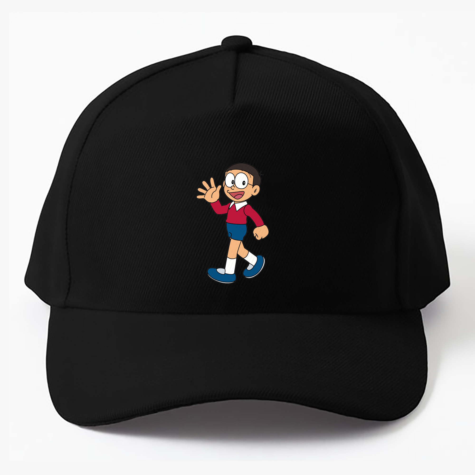 （画像用） ドラえもん 野比 のび太 Doraemon Nobita Nobi ベースボールキャップ 綿100％ 男女兼用 帽子 スポーツ