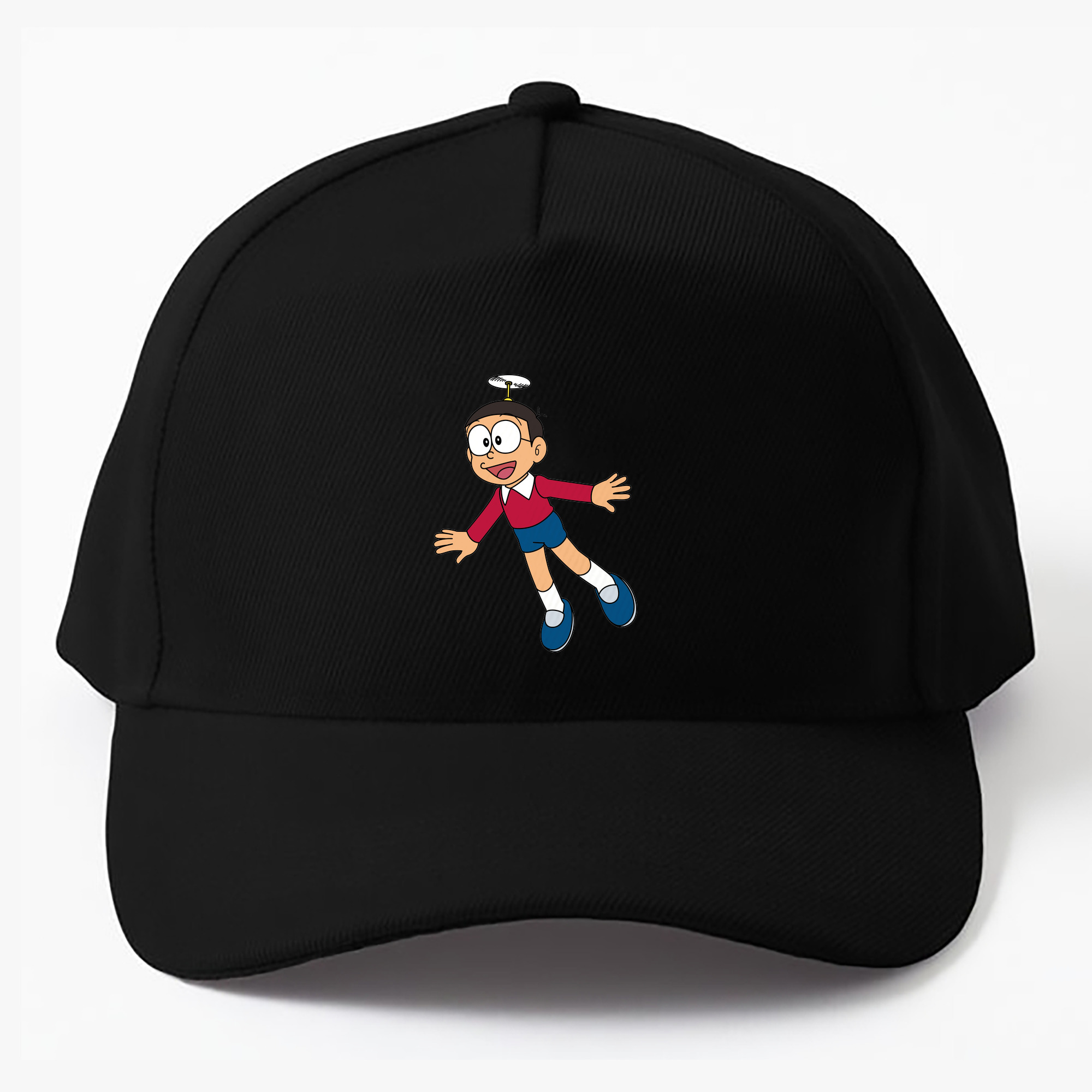 （画像用） ドラえもん 野比 のび太 Doraemon Nobita Nobi ベースボールキャップ 綿100％ 男女兼用 帽子 スポーツ