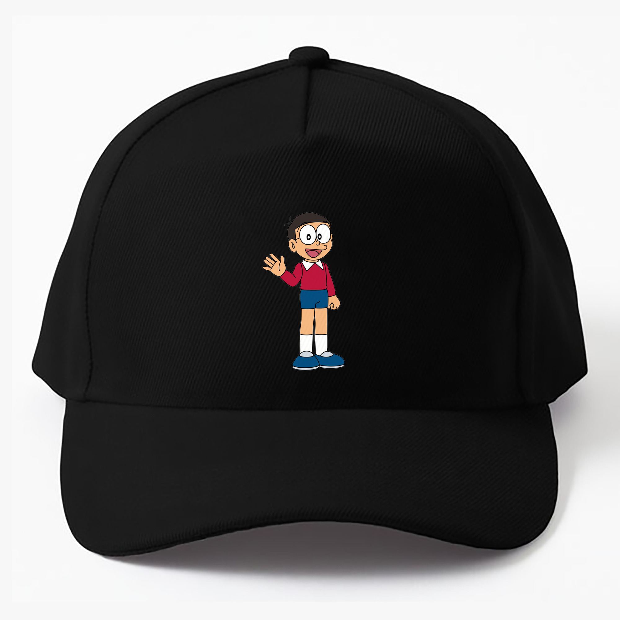 （画像用） ドラえもん 野比 のび太 Doraemon Nobita Nobi ベースボールキャップ 綿100％ 男女兼用 帽子 スポーツ