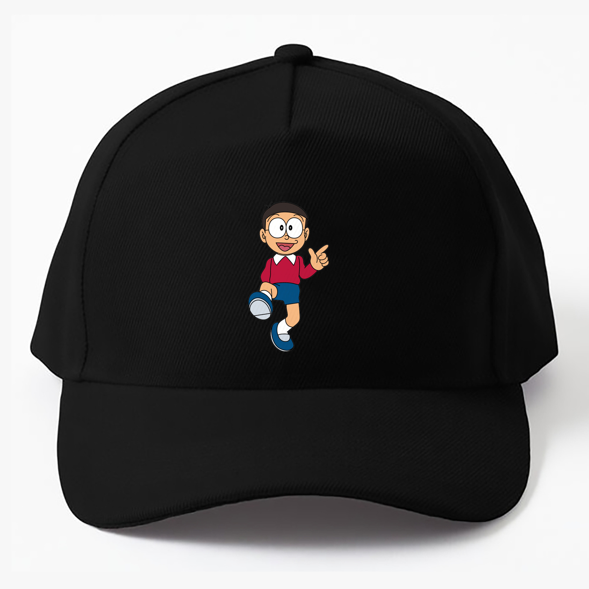 （画像用） ドラえもん 野比 のび太 Doraemon Nobita Nobi ベースボールキャップ 綿100％ 男女兼用 帽子 スポーツ