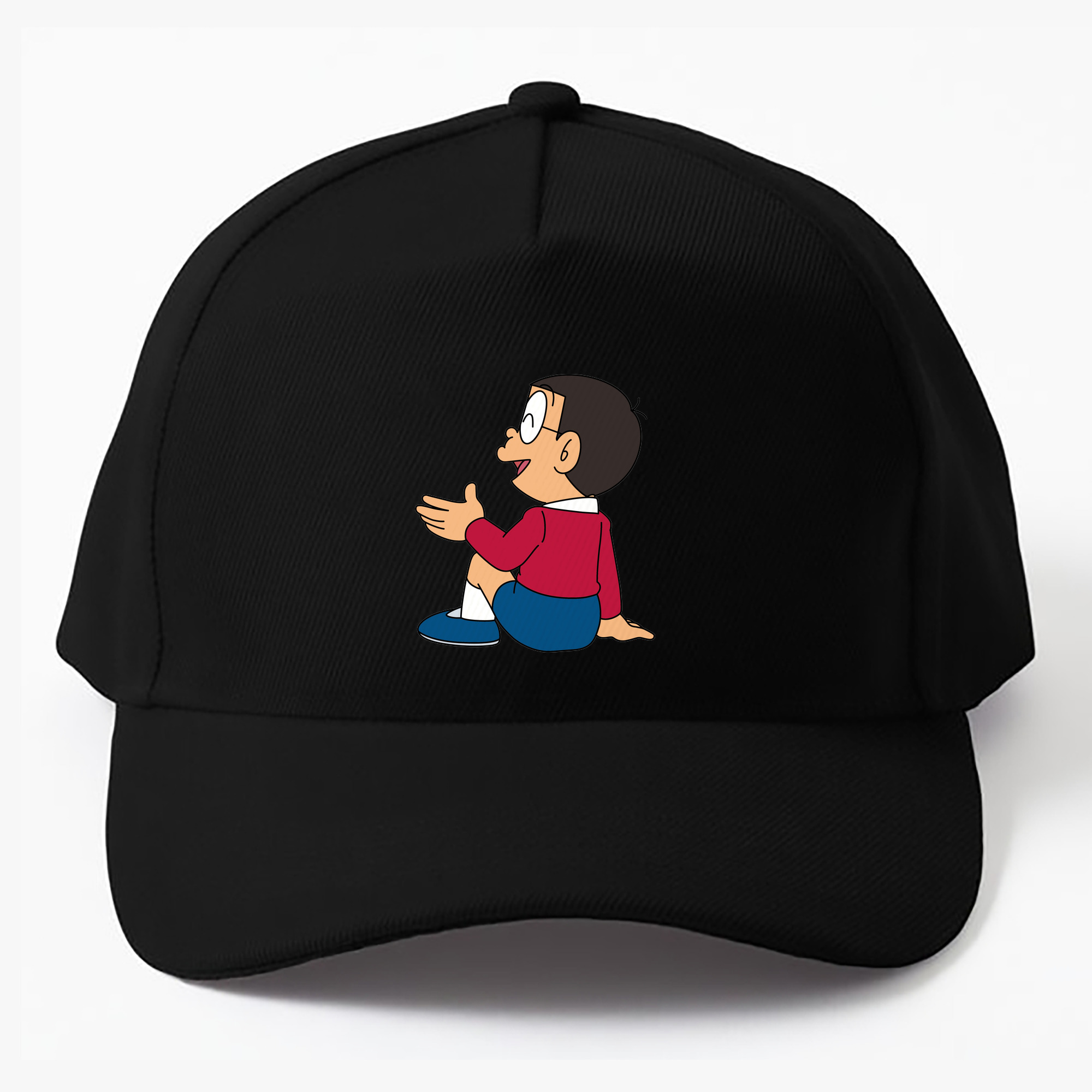（画像用） ドラえもん 野比 のび太 Doraemon Nobita Nobi ベースボールキャップ 綿100％ 男女兼用 帽子 スポーツ