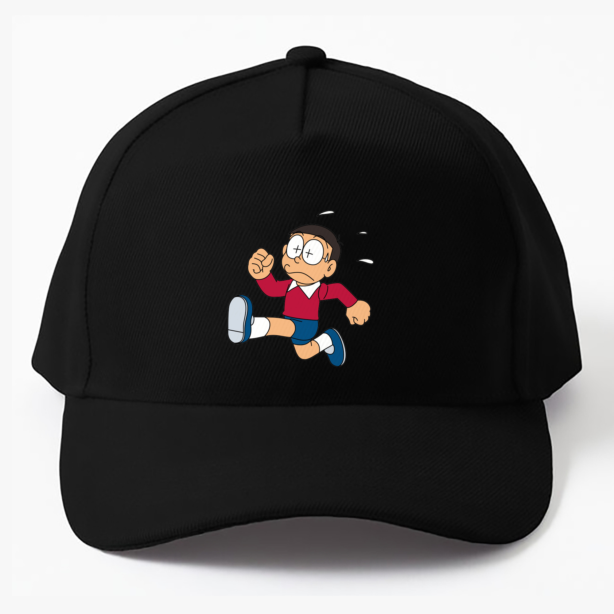 （画像用） ドラえもん 野比 のび太 Doraemon Nobita Nobi ベースボールキャップ 綿100％ 男女兼用 帽子 スポーツ