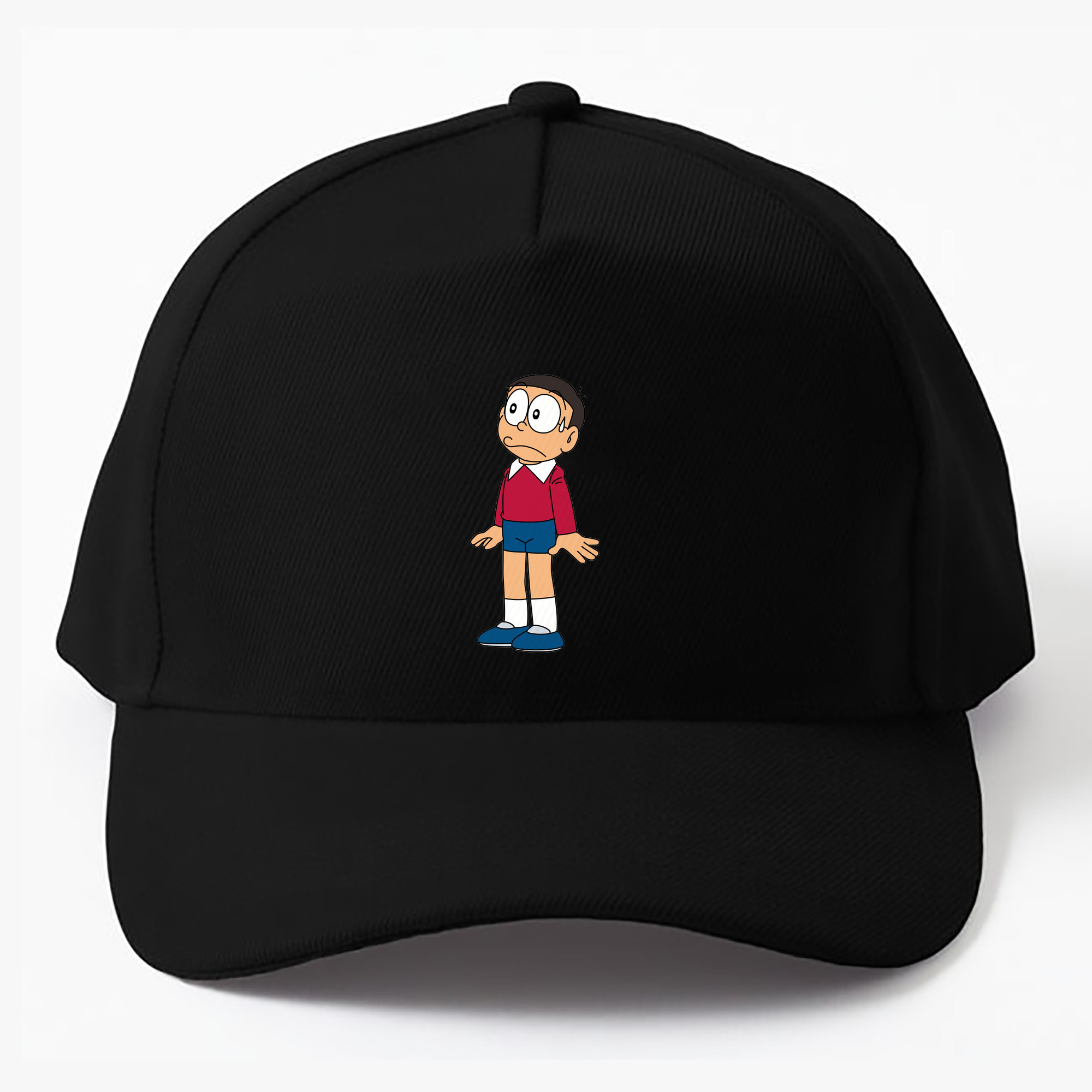 （画像用） ドラえもん 野比 のび太 Doraemon Nobita Nobi ベースボールキャップ 綿100％ 男女兼用 帽子 スポーツ