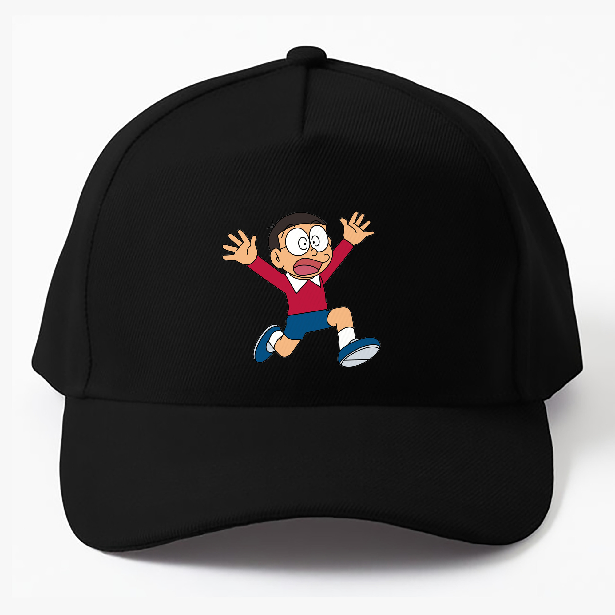（画像用） ドラえもん 野比 のび太 Doraemon Nobita Nobi ベースボールキャップ 綿100％ 男女兼用 帽子 スポーツ