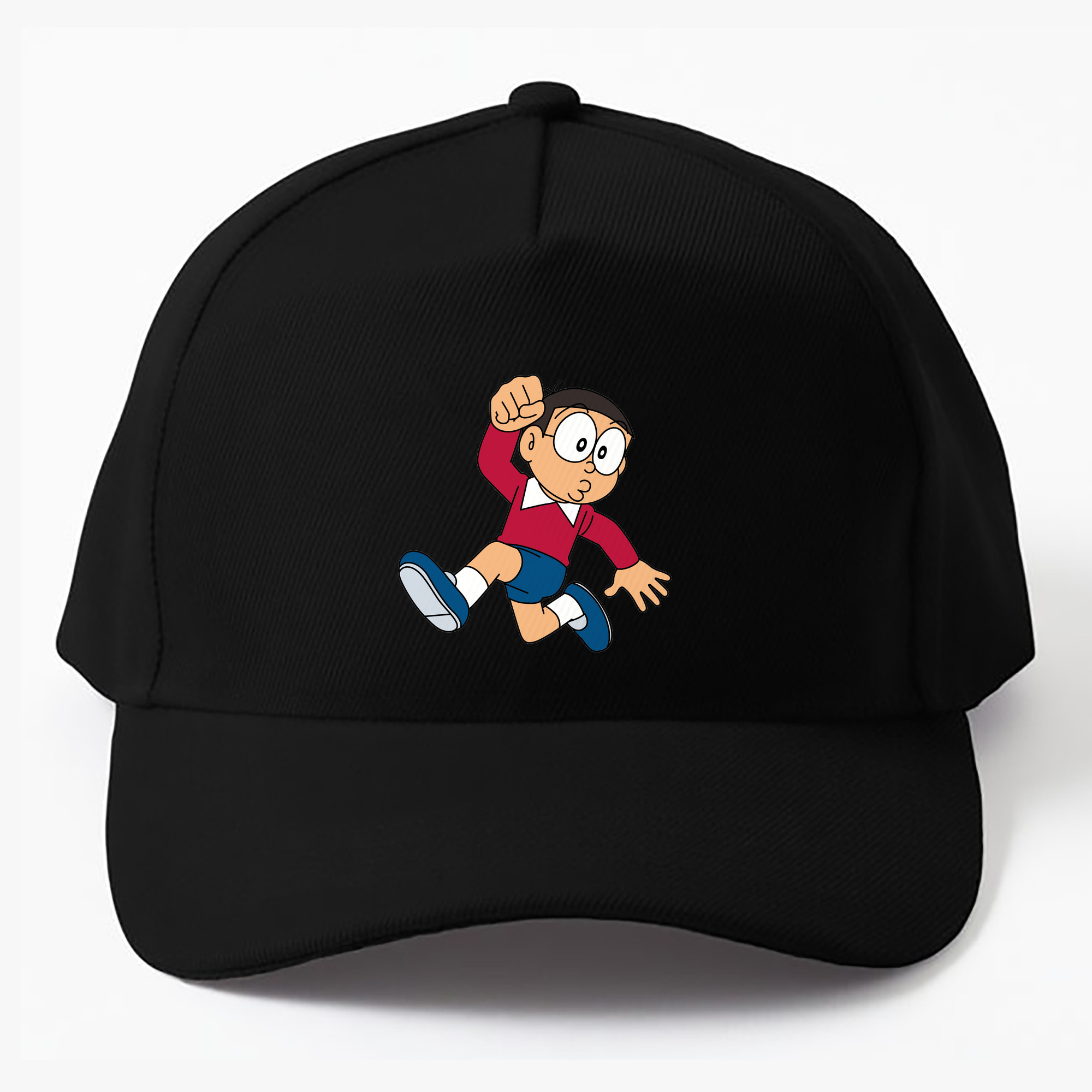 （画像用） ドラえもん 野比 のび太 Doraemon Nobita Nobi ベースボールキャップ 綿100％ 男女兼用 帽子 スポーツ