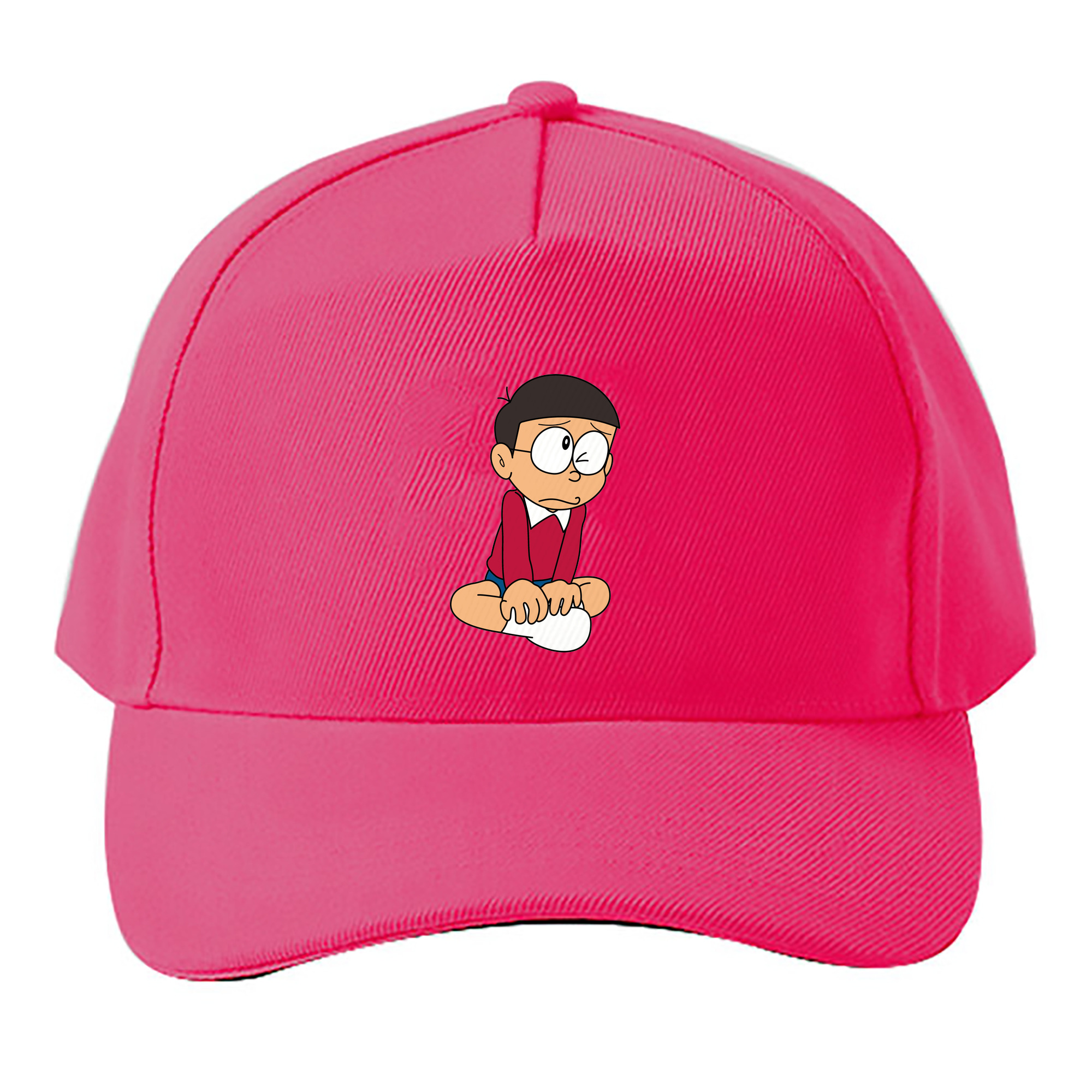 （画像用） ドラえもん 野比 のび太 Doraemon Nobita Nobi ベースボールキャップ 綿100％ 男女兼用 帽子 スポーツ