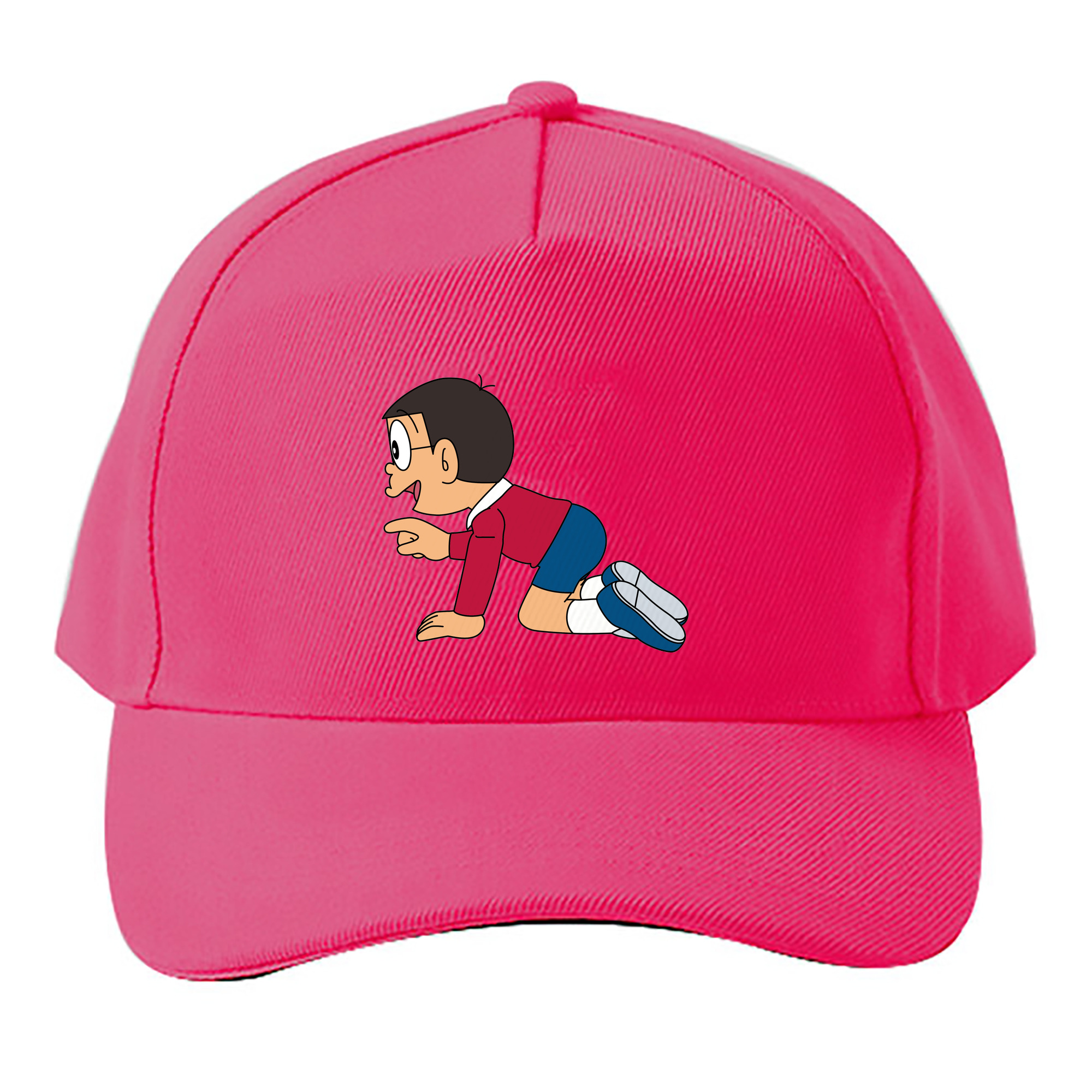 （画像用） ドラえもん 野比 のび太 Doraemon Nobita Nobi ベースボールキャップ 綿100％ 男女兼用 帽子 スポーツ