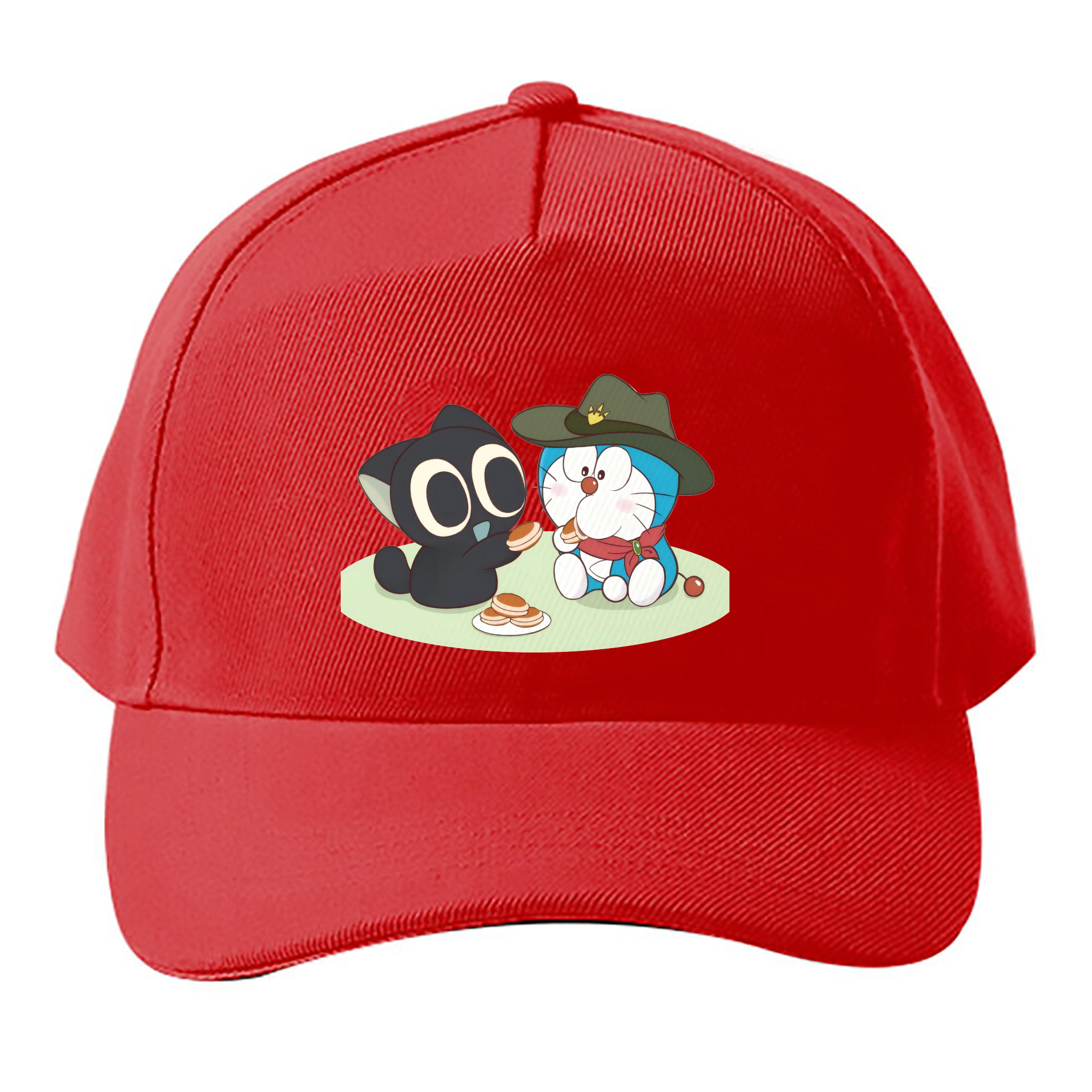 （画像用） ドラえもん Doraemon ベースボールキャップ 綿100％ 男女兼用 帽子 スポーツ