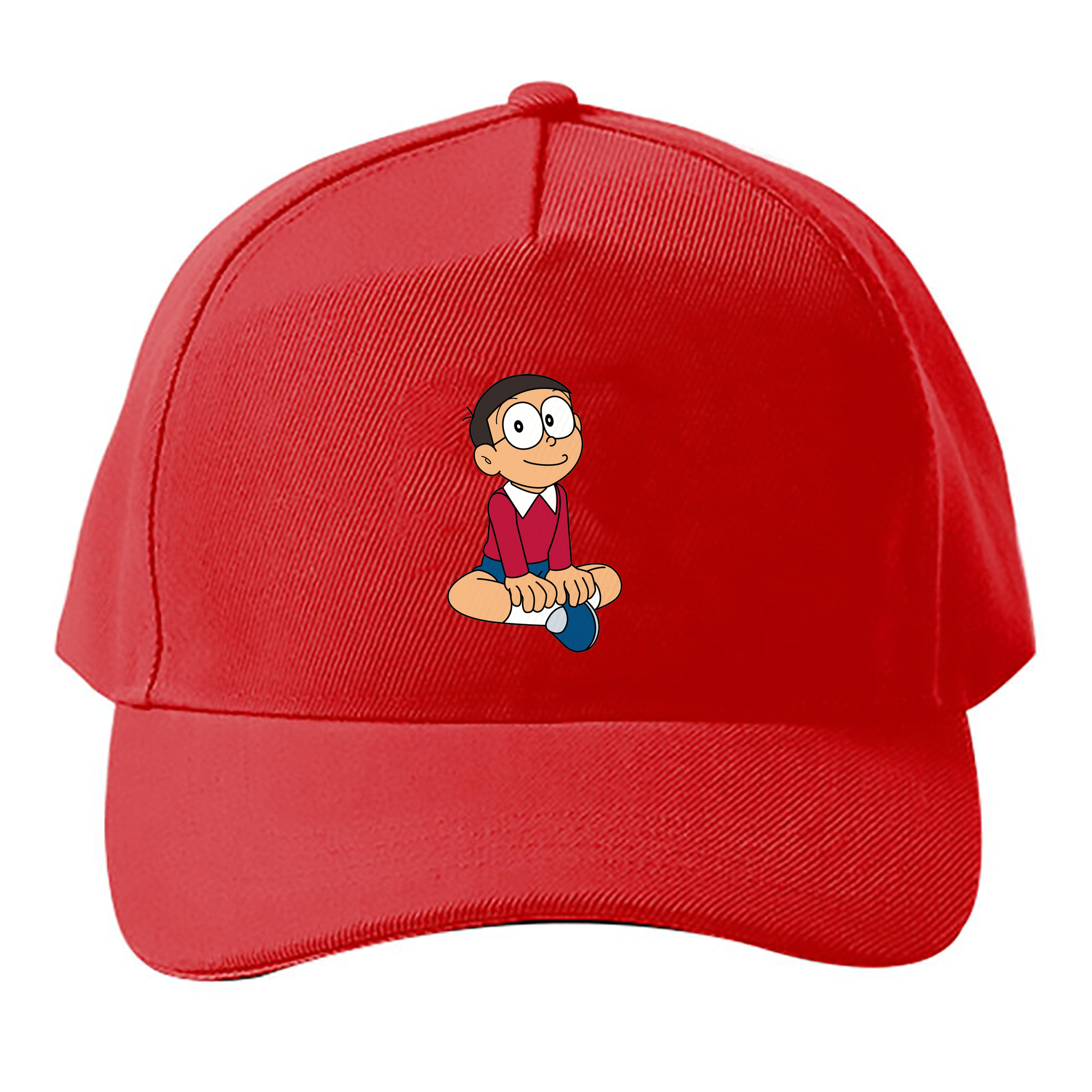 （画像用） ドラえもん 野比 のび太 Doraemon Nobita Nobi ベースボールキャップ 綿100％ 男女兼用 帽子 スポーツ