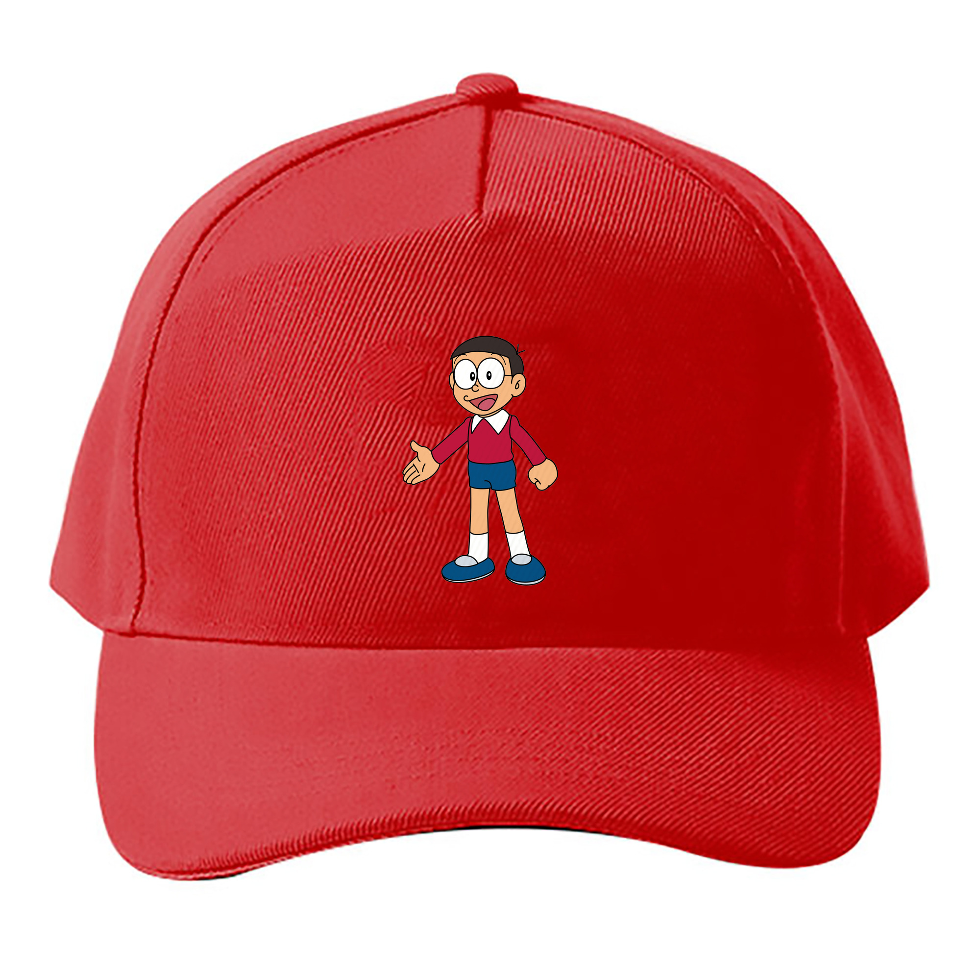 （画像用） ドラえもん 野比 のび太 Doraemon Nobita Nobi ベースボールキャップ 綿100％ 男女兼用 帽子 スポーツ