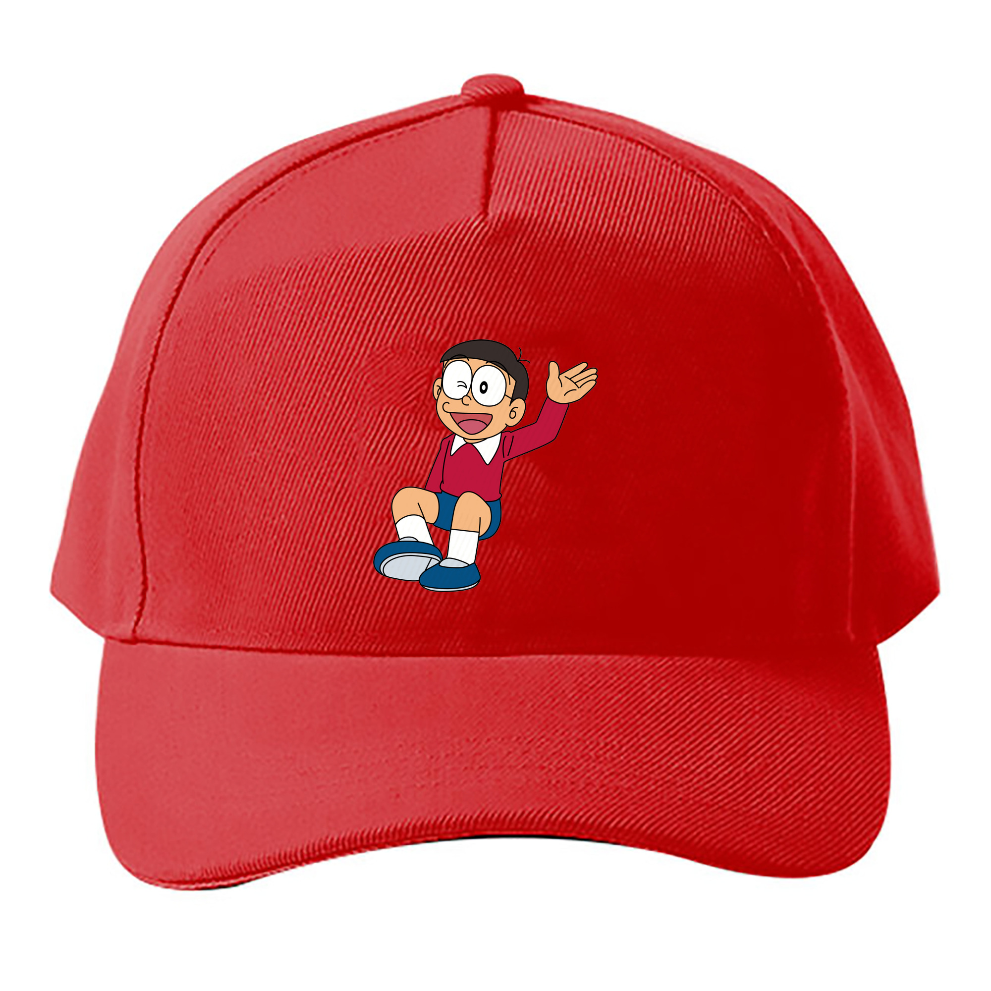 （画像用） ドラえもん 野比 のび太 Doraemon Nobita Nobi ベースボールキャップ 綿100％ 男女兼用 帽子 スポーツ