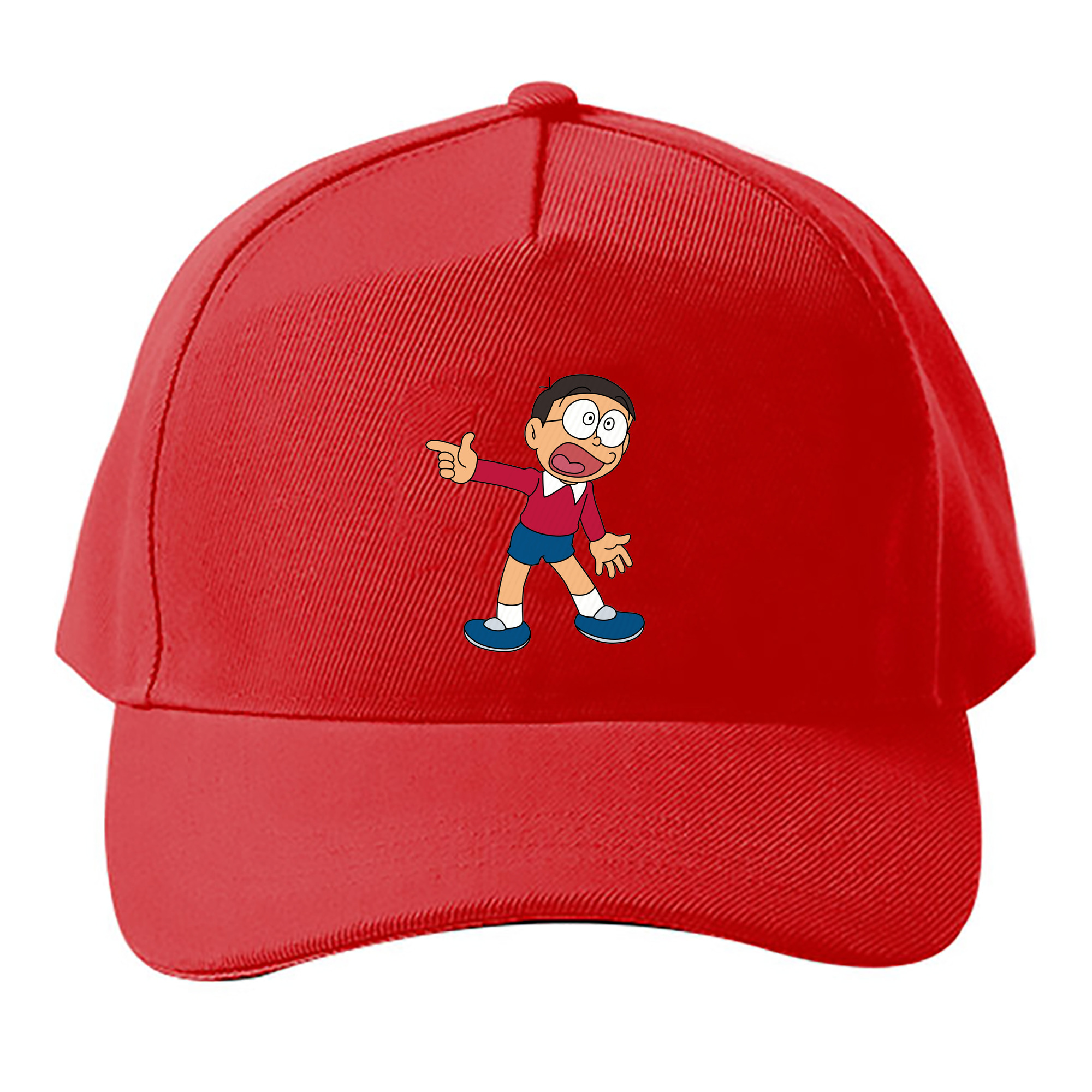 （画像用） ドラえもん 野比 のび太 Doraemon Nobita Nobi ベースボールキャップ 綿100％ 男女兼用 帽子 スポーツ