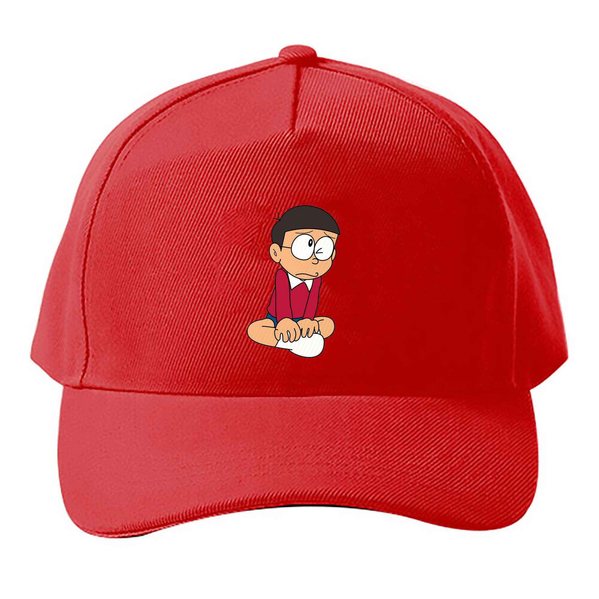 （画像用） ドラえもん 野比 のび太 Doraemon Nobita Nobi ベースボールキャップ 綿100％ 男女兼用 帽子 スポーツ